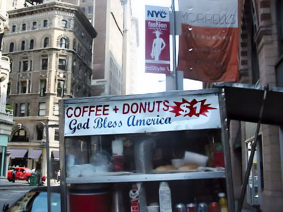 God Bless Coffee and Donuts