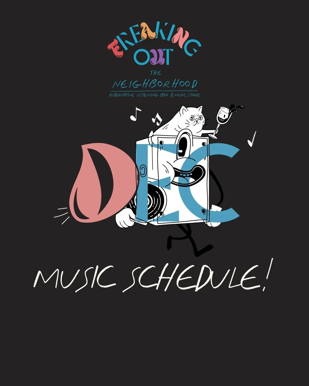 We&rsquo;re playing out the end of the year with a schedule packed with our most requested albums. 
From Dark Side of the Moon to a Daniel Caesar Marathon we hope to see you all for a last listening session of the year before we close on the 29th Dec