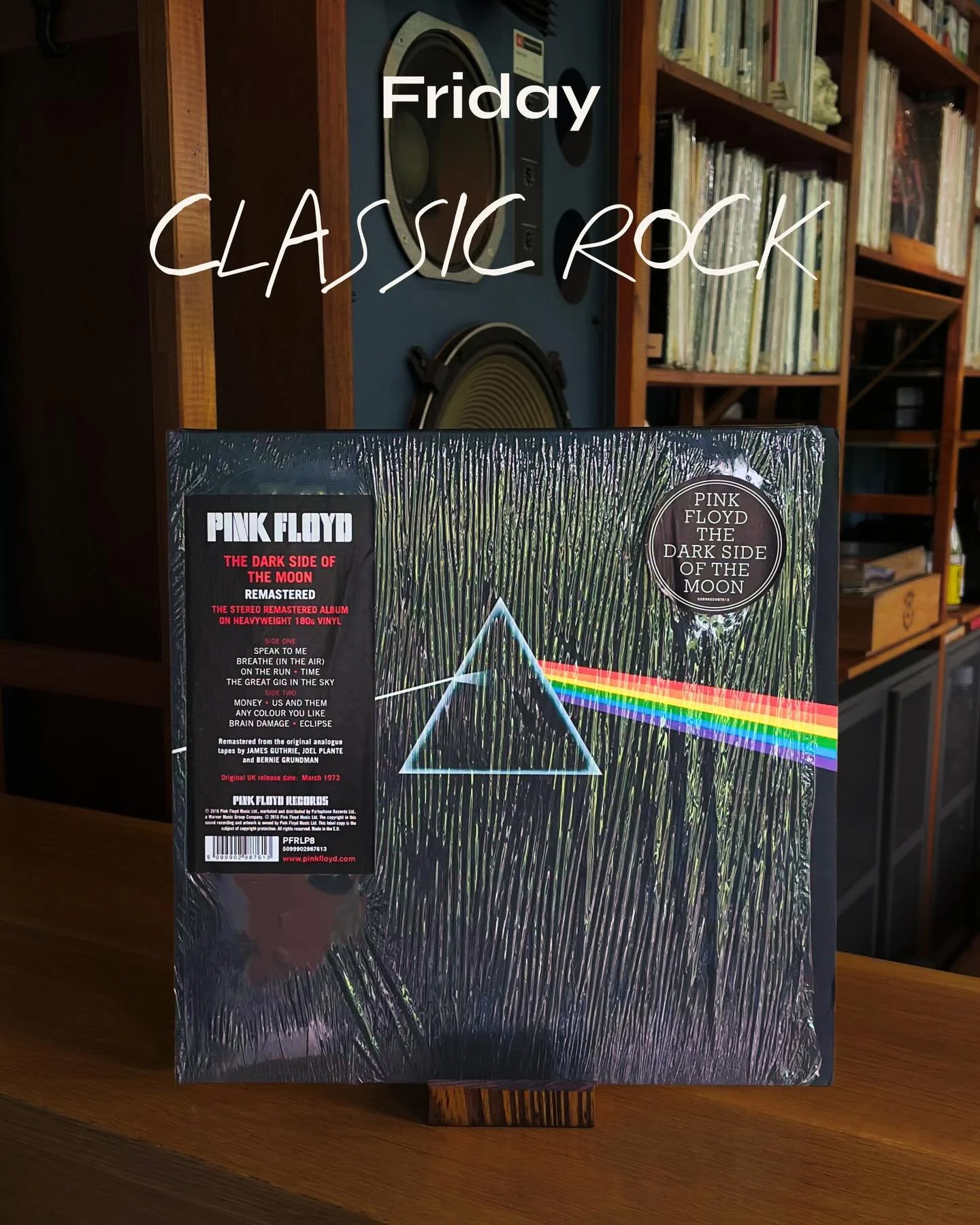 We have another classic album tonight, immersive and still timeless. Pink Floyd &ndash; &lsquo;The Dark Side of the Moon&rsquo;