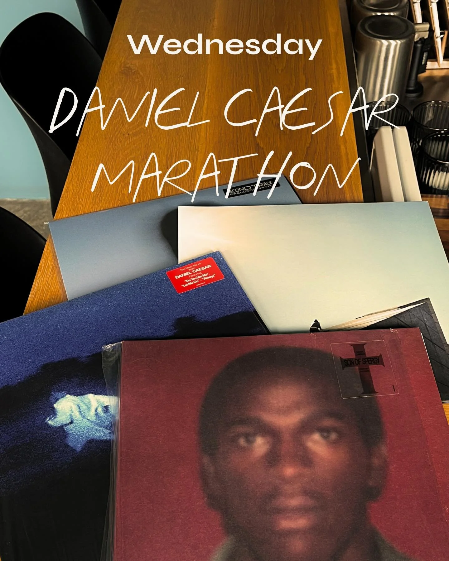 Tonight we&rsquo;re going through Daniel Caesar&rsquo;s discography starting at 8:30pm.