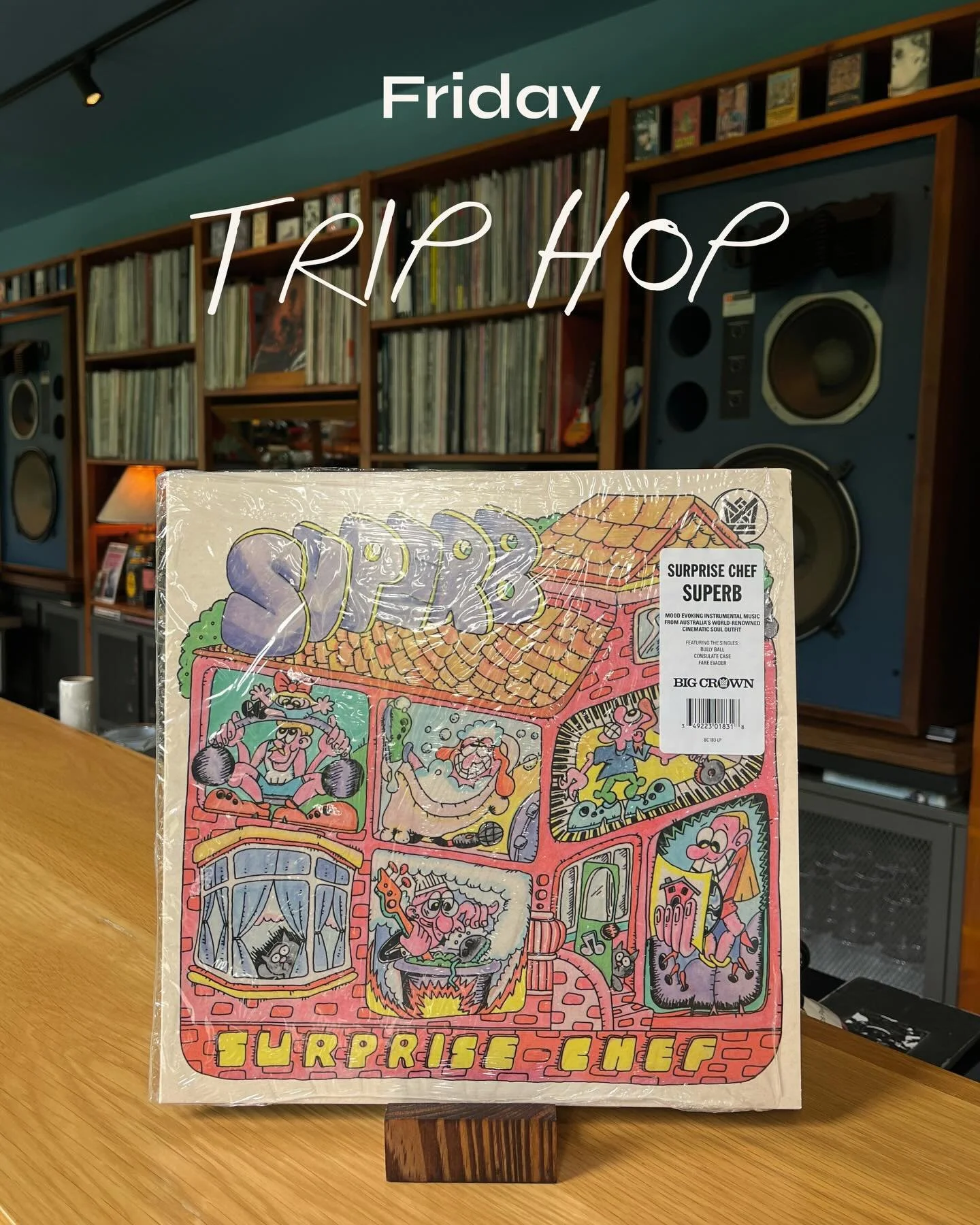 Coming up tonight it&rsquo;s Surprise Chef &lsquo;Superb Chef&rsquo;, trip hop / jazz beats all night.