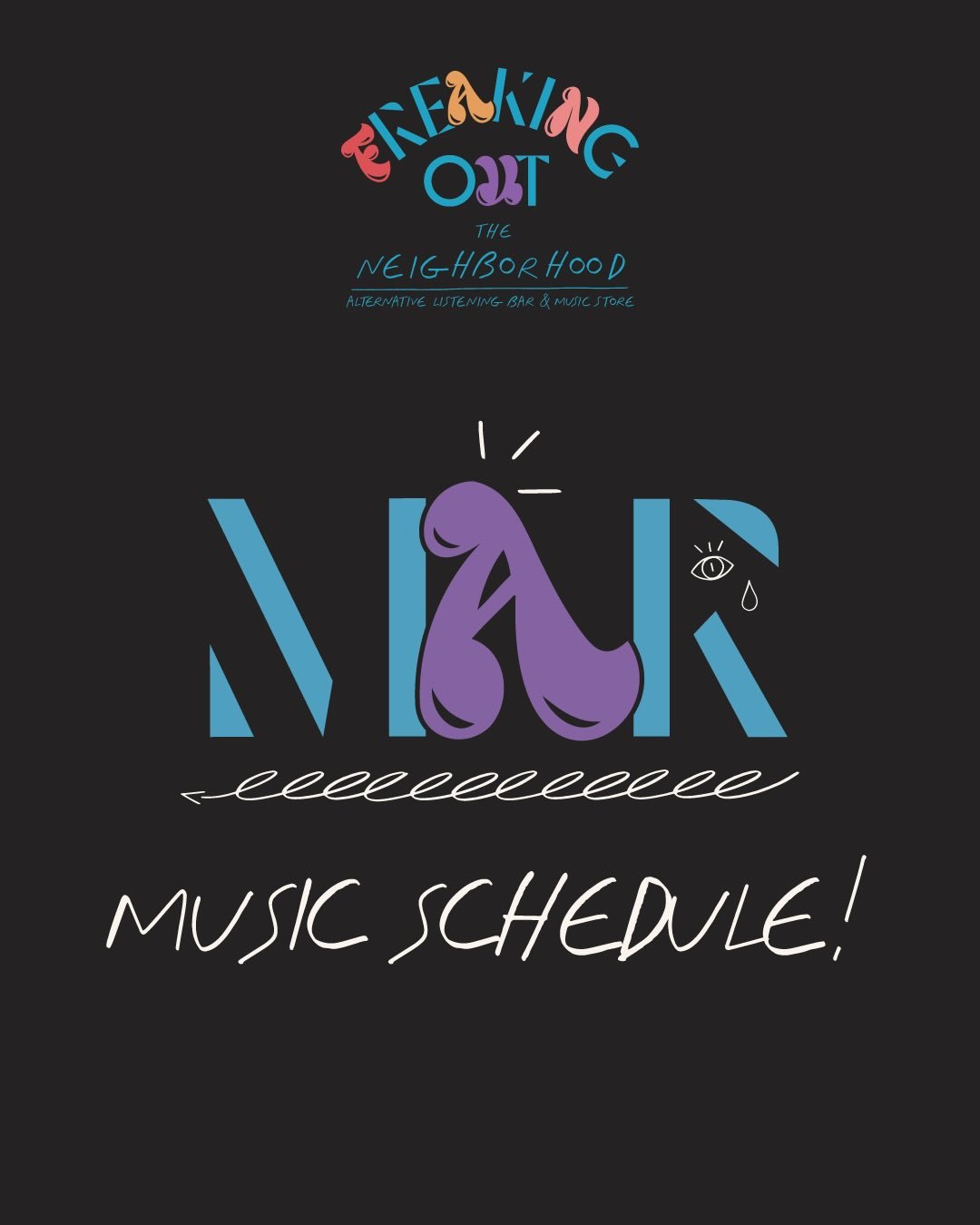 Coming up this month we got some new vinyl in our collection from Luiz Bonfa, Metronomy&rsquo;s classic The English Riviera and Just Mustard.

We&rsquo;re also celebrating 4 years of Freaking Out The Neighborhood on Saturday 21st, more details to com
