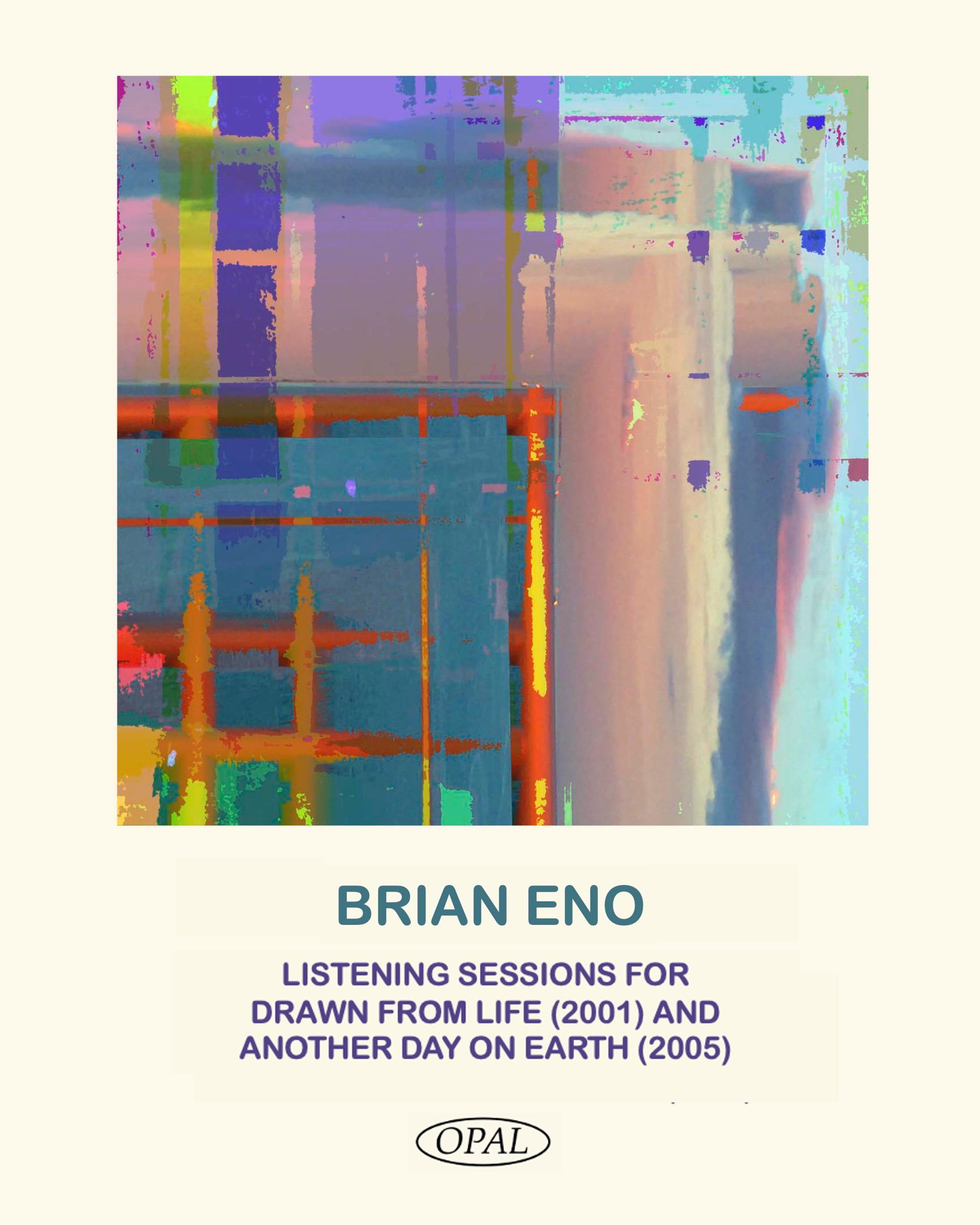 Tonight, we&rsquo;re hosting a special listening session celebrating the return of Brian Eno&rsquo;s Opal Records.

We&rsquo;ll be playing &lsquo;Drawn From Life&rsquo;, his collaboration with J. Peter Schwalm, followed by &lsquo;Another Day on Earth