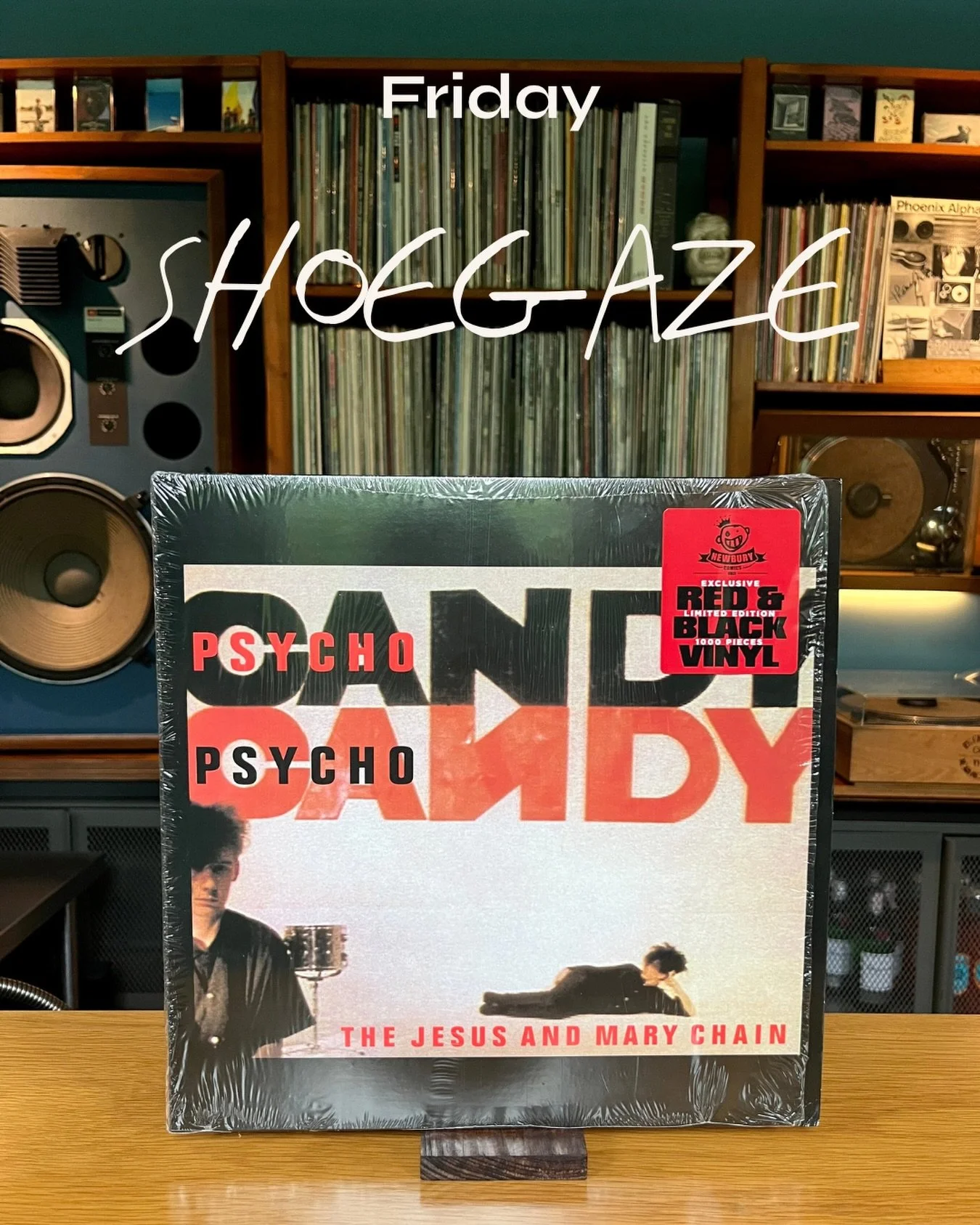 Friday&rsquo;s shoegaze pick is The Jesus and Mary Chain&rsquo;s &lsquo;Psychocandy&rsquo;.

Released in 1985, the Scottish band&rsquo;s debut album combines 1960s pop melodies with layers of guitar distortion and feedback. The record became a major 