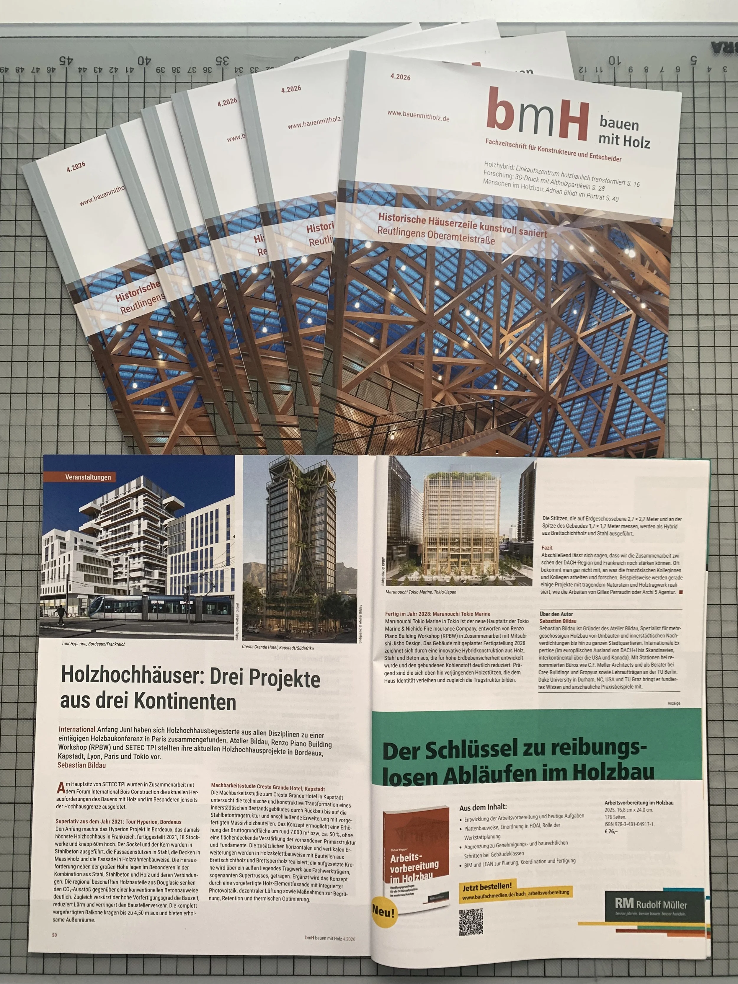 SETEC WOOD DAY - Veröffentlichung bmH bauen mit Holz: Ausgabe 4.2026