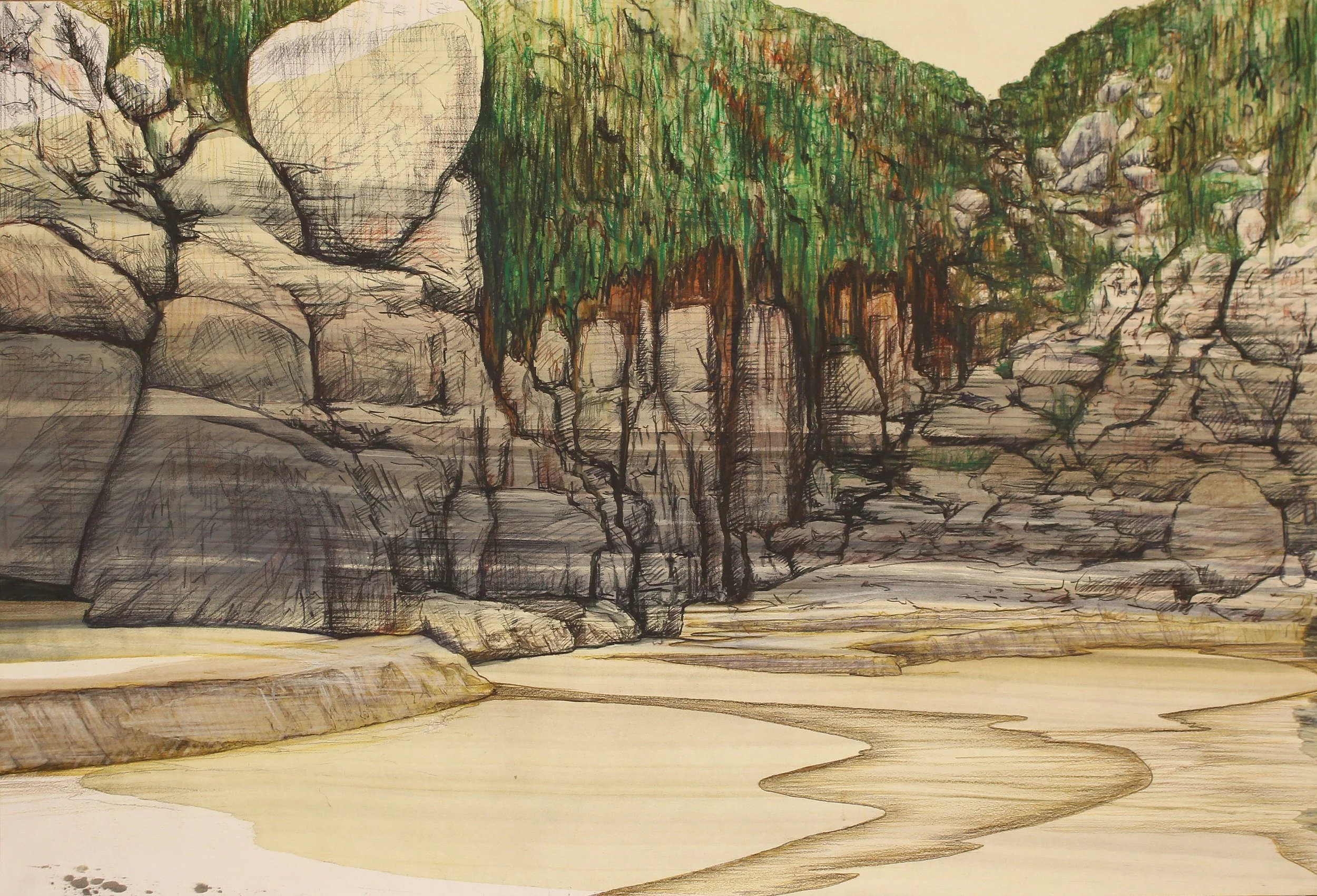 Meander, Porthchapel Beach, Cornwall