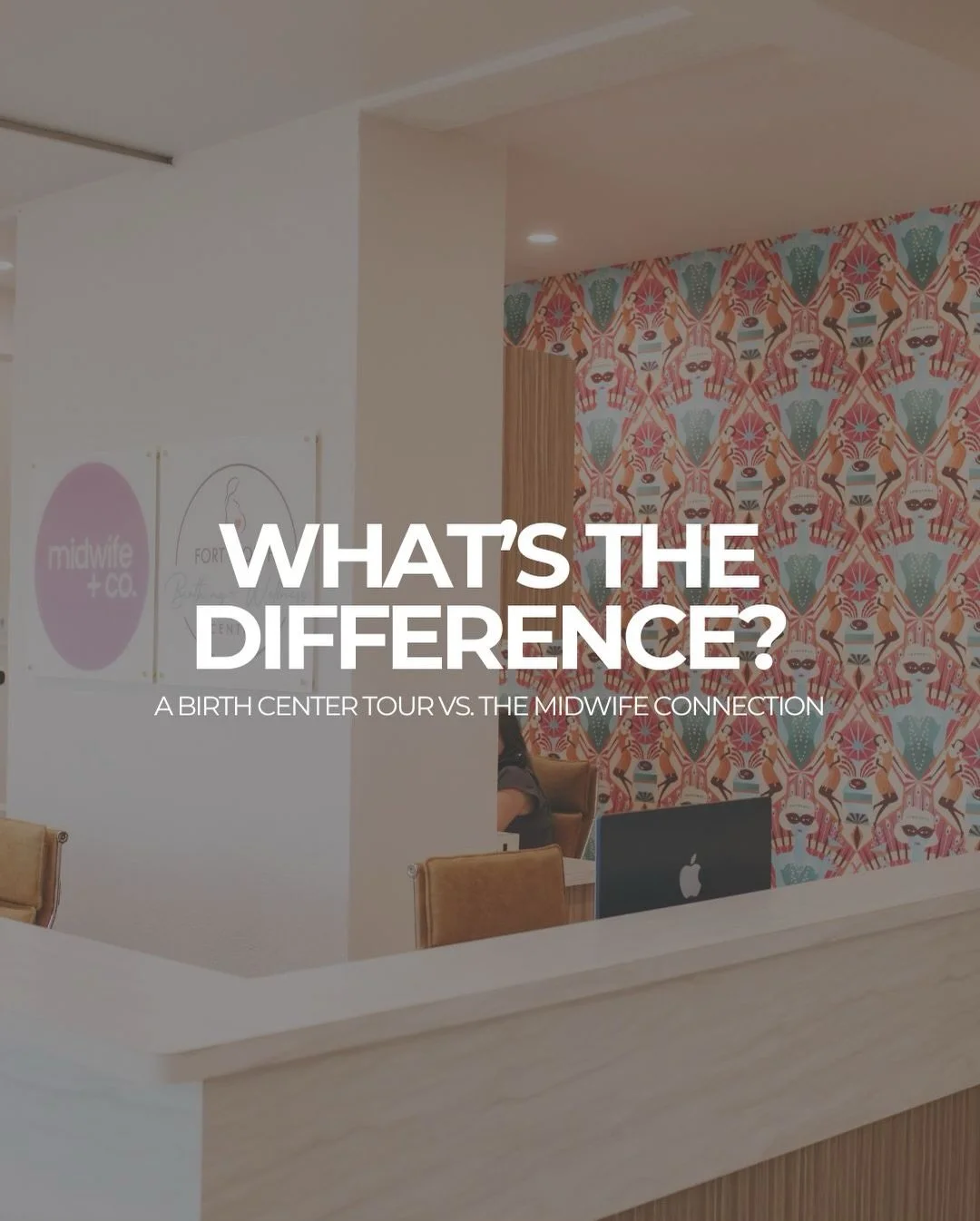 We often get asked about the difference between a Birth Center Tour and The Midwife Connection, so we wanted to clarify:

Tours of Fort Worth Birthing Center are hosted weekly and are for families who are considering or planning a birth center birth.