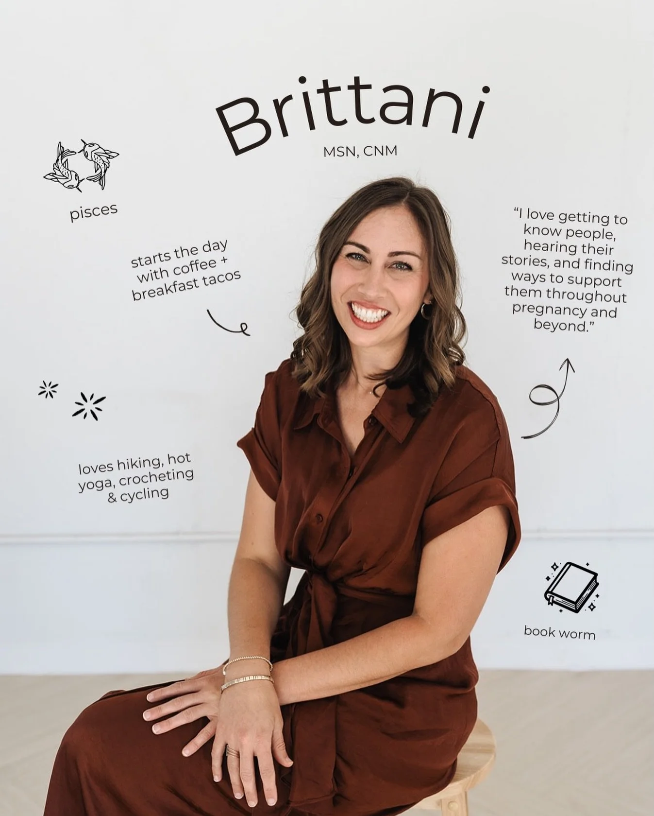 Help us wish Midwife Brittani a happy birthday! 🥳

We&rsquo;re so grateful for the care and compassion she brings to every family she serves and we&rsquo;re so lucky to have her as part of our Midwife+Co family. 

Join us in celebrating Brittani and