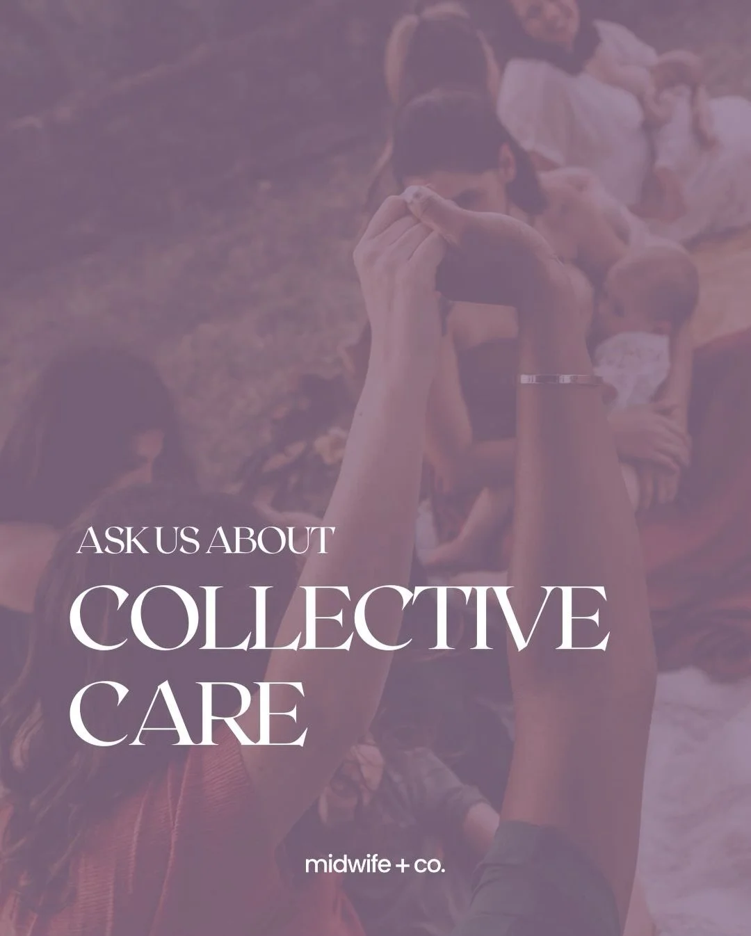 Our next Collective Care group began this week &mdash; and we&rsquo;re so excited to bring families together in this special way. 🤍

Collective Care combines prenatal visits, education, and meaningful connection with other parents who are due around
