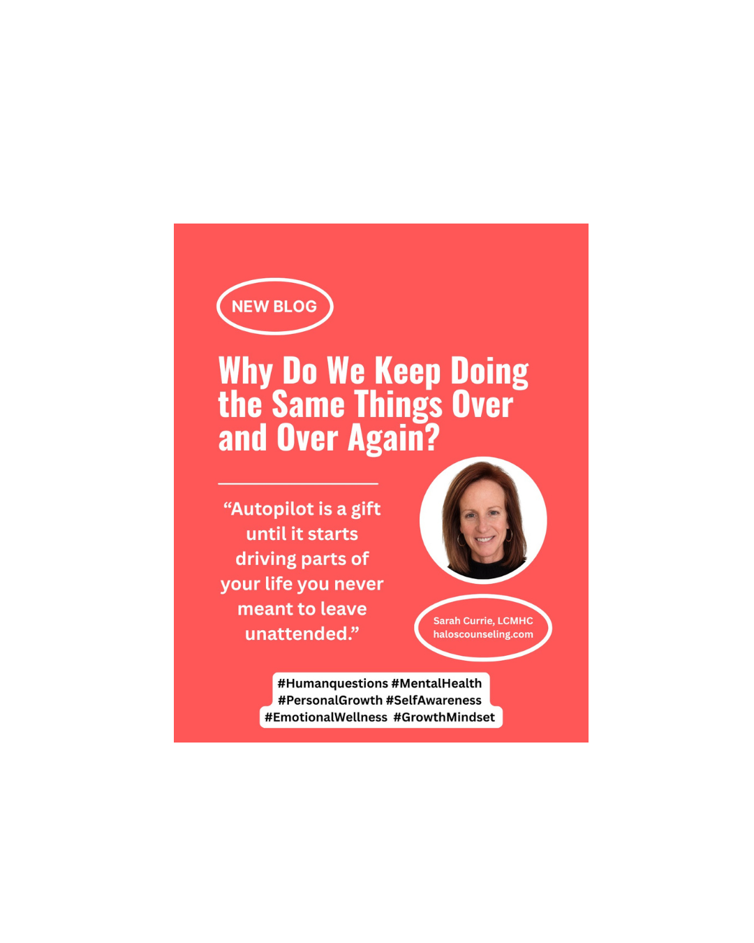 Why Do We Keep Doing the Same Things Over and Over Again?