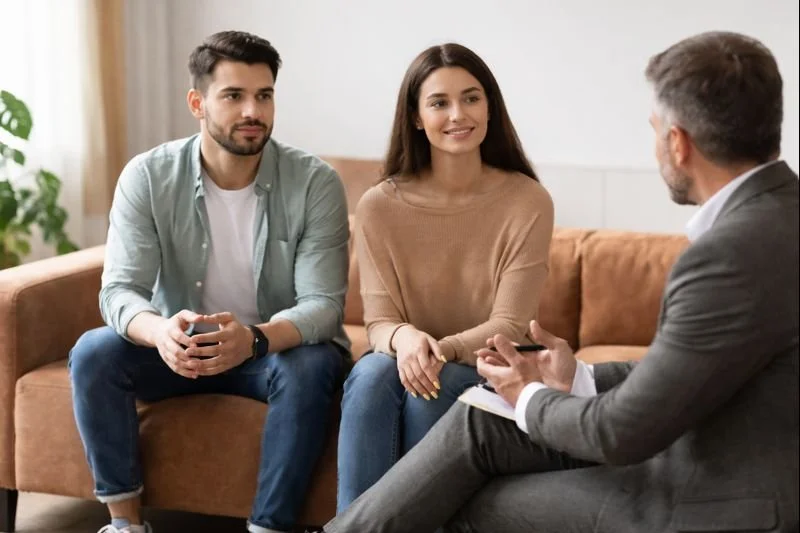 Couple at Therapy