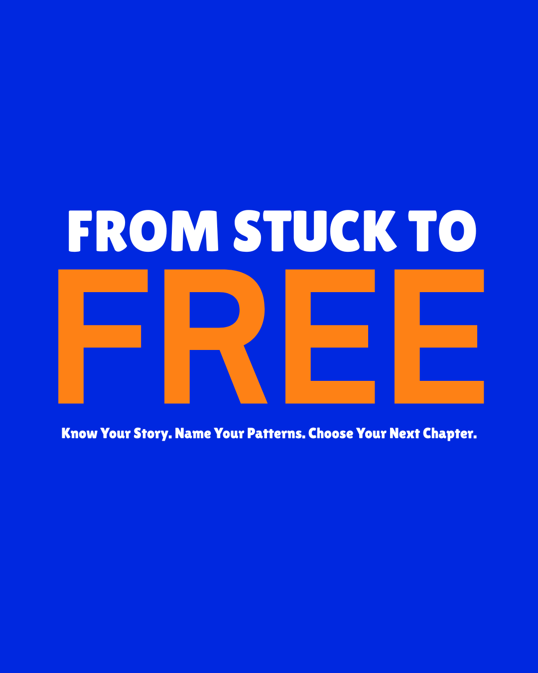 From Stuck to Free Image