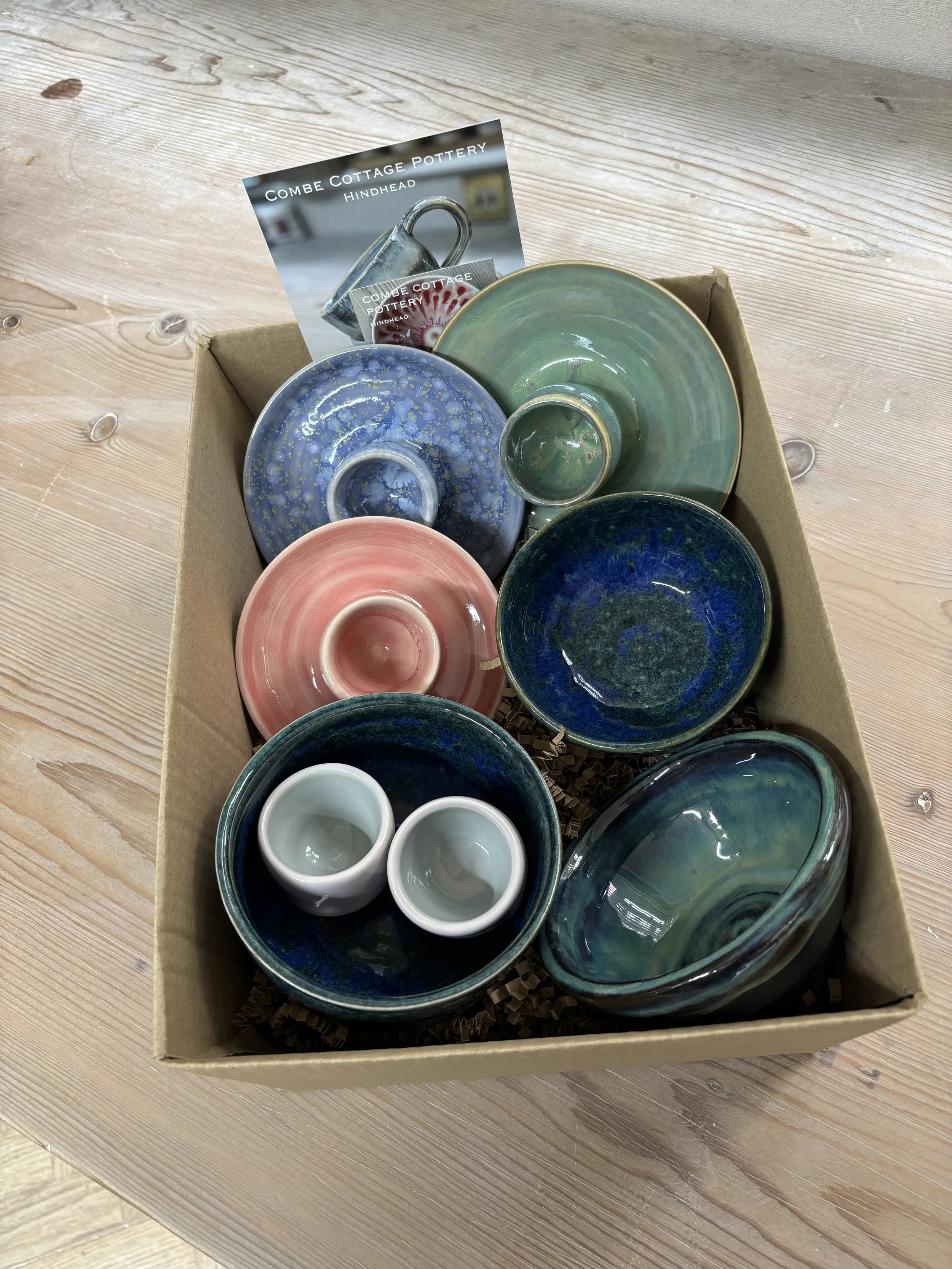 ... & Helen's beautiful pieces from their latest 5 week course!