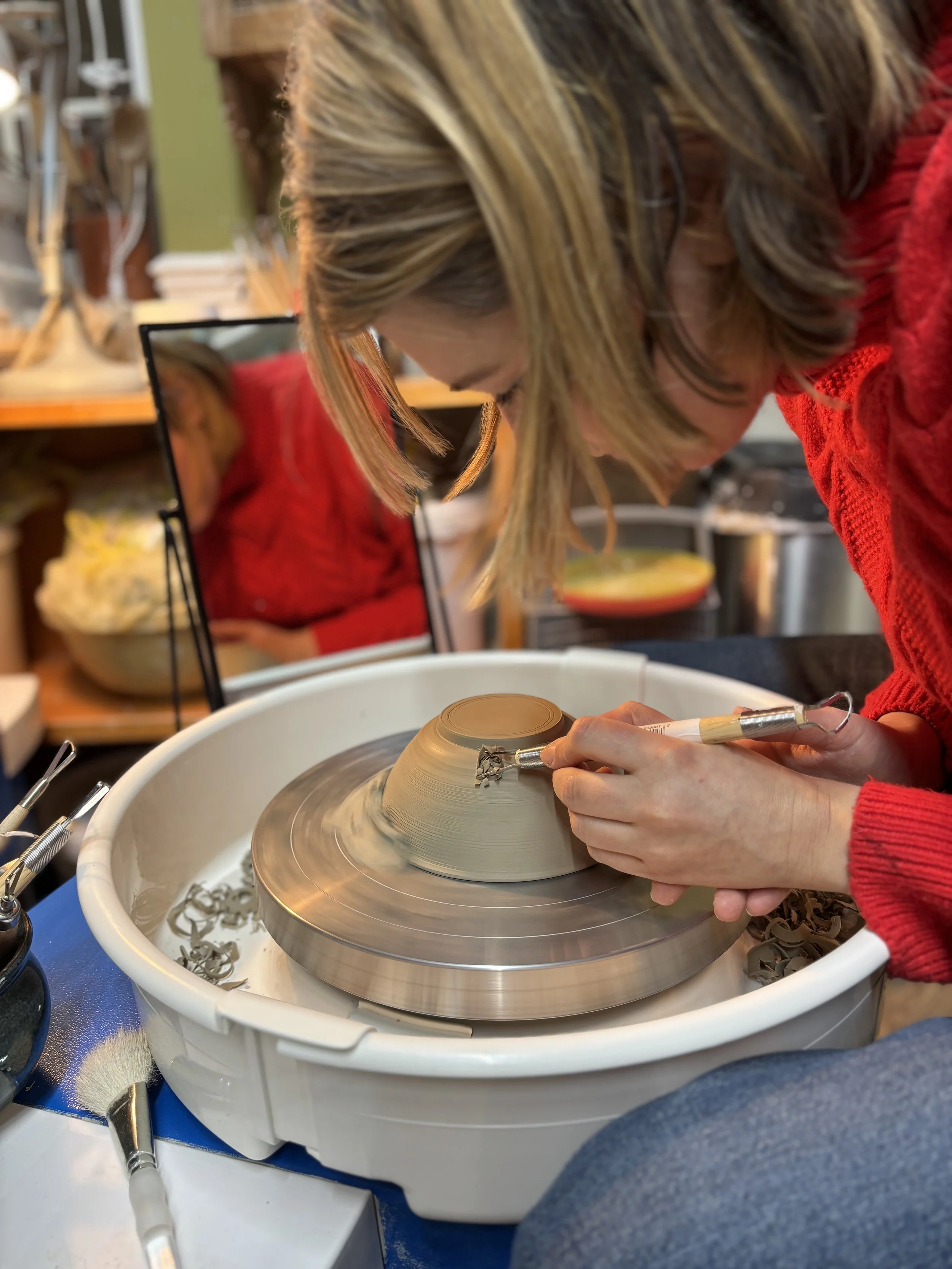   
 Last trimming session for Sophie ... 
 