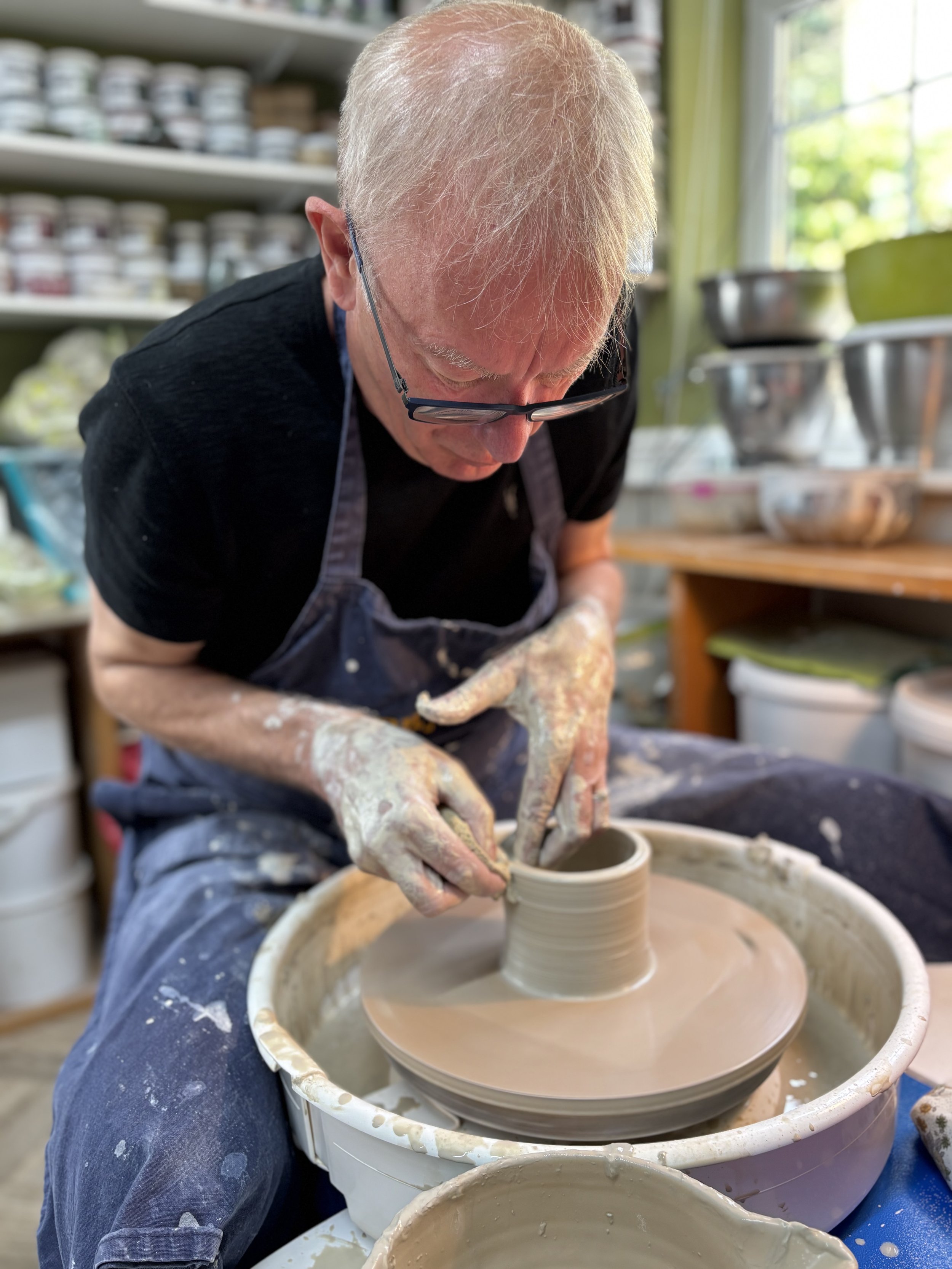 Will has made a great start to his 5 week pottery course!