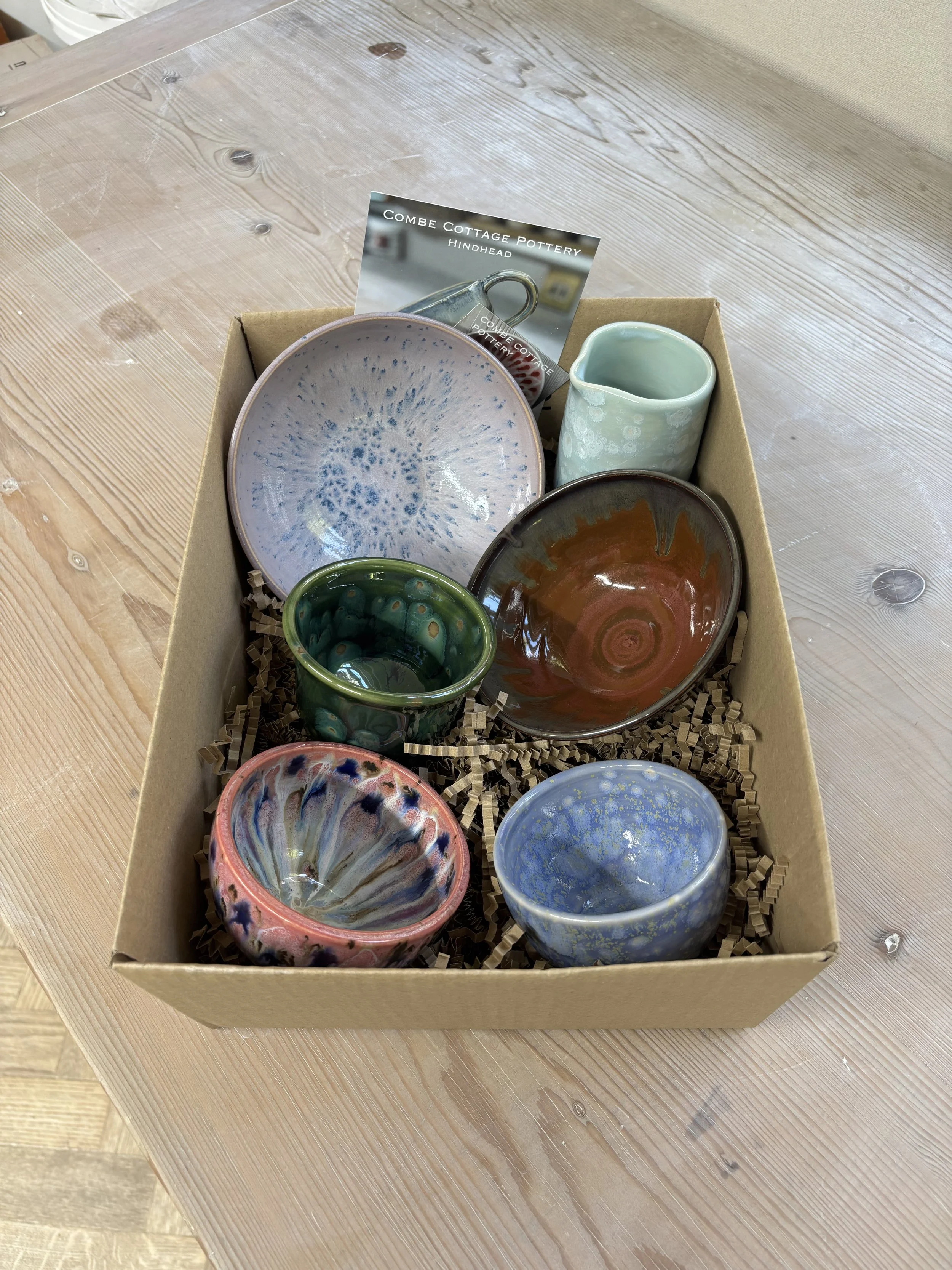 Guy & Emma's super glazed pieces!