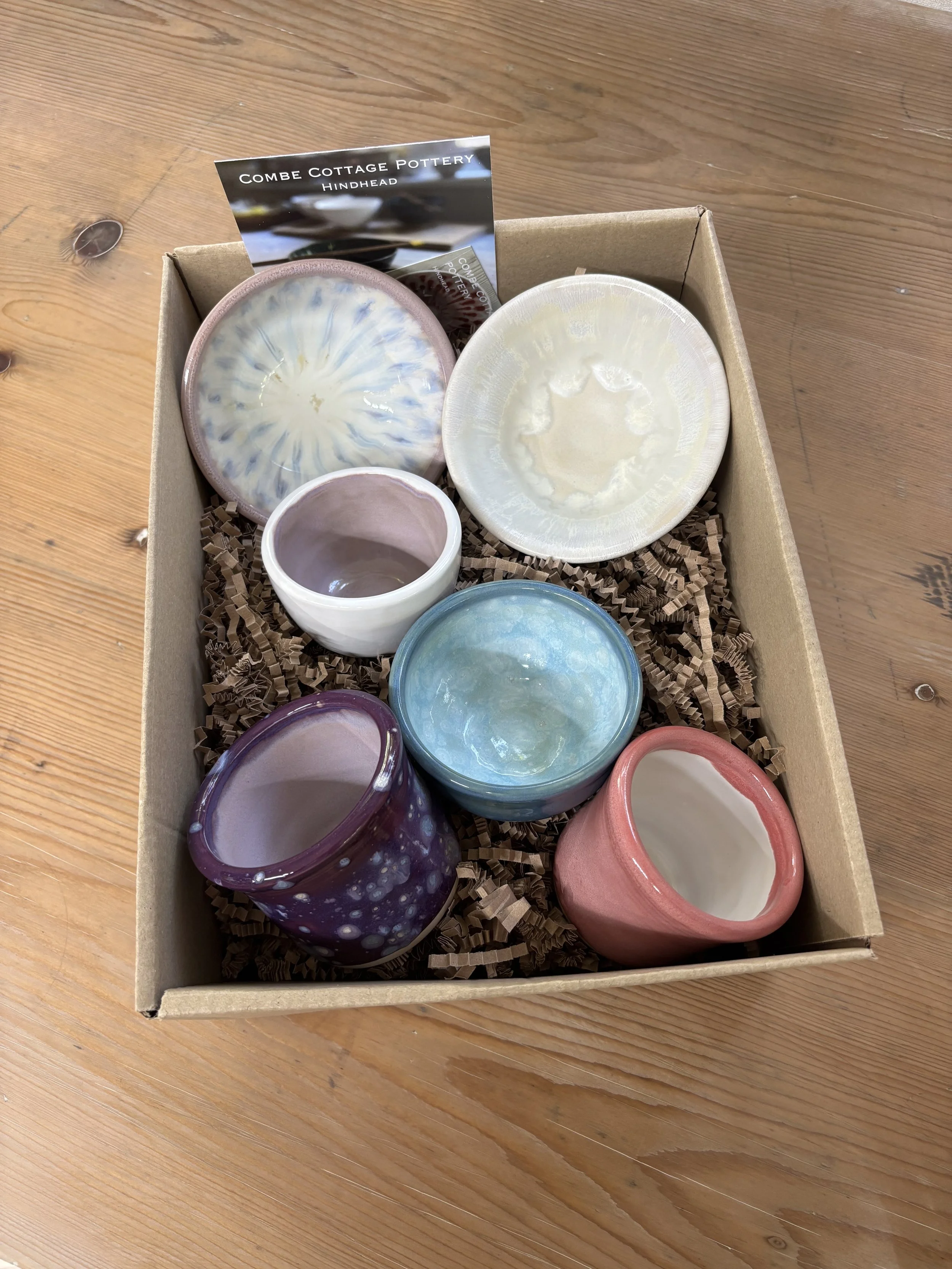   
 Hayley & Teresa's beautiful glazed pieces!  
 