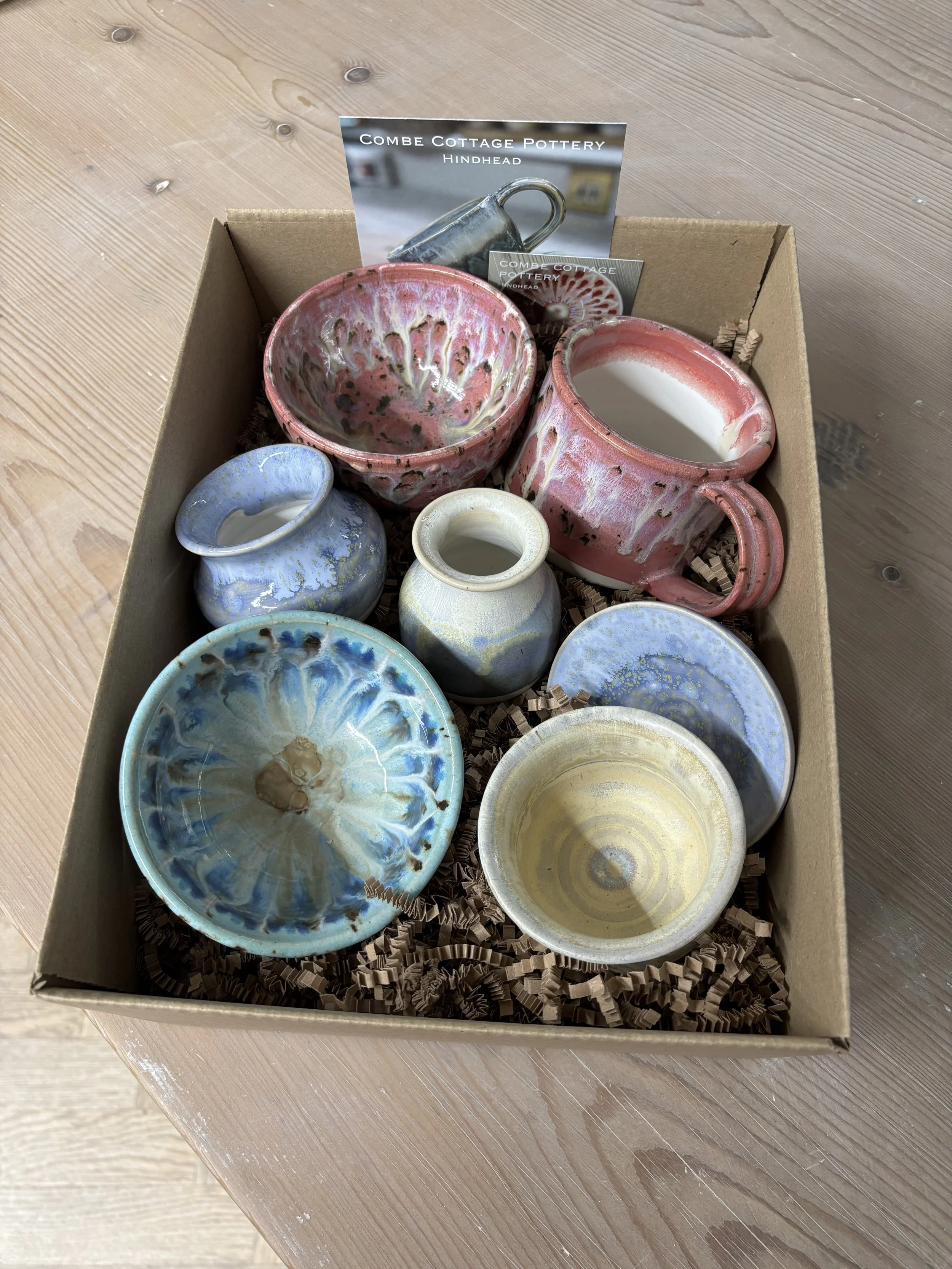   
 ... & the beautiful results from the kiln!  
 