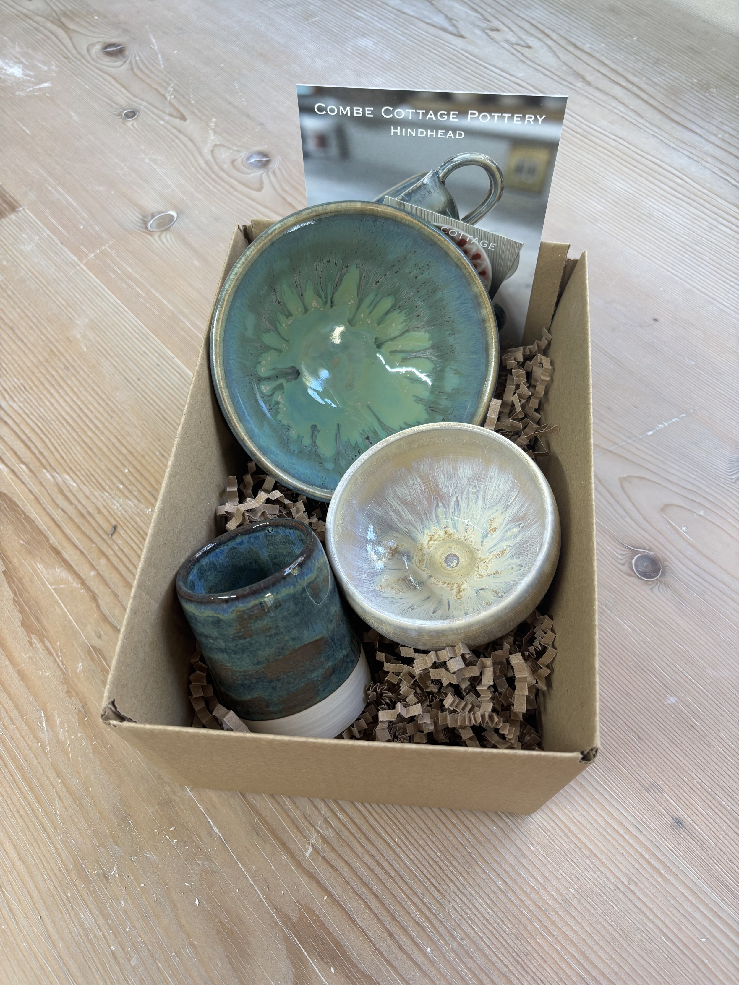   
  Rosie's beautiful pieces following her 'return to glaze' session!  
 