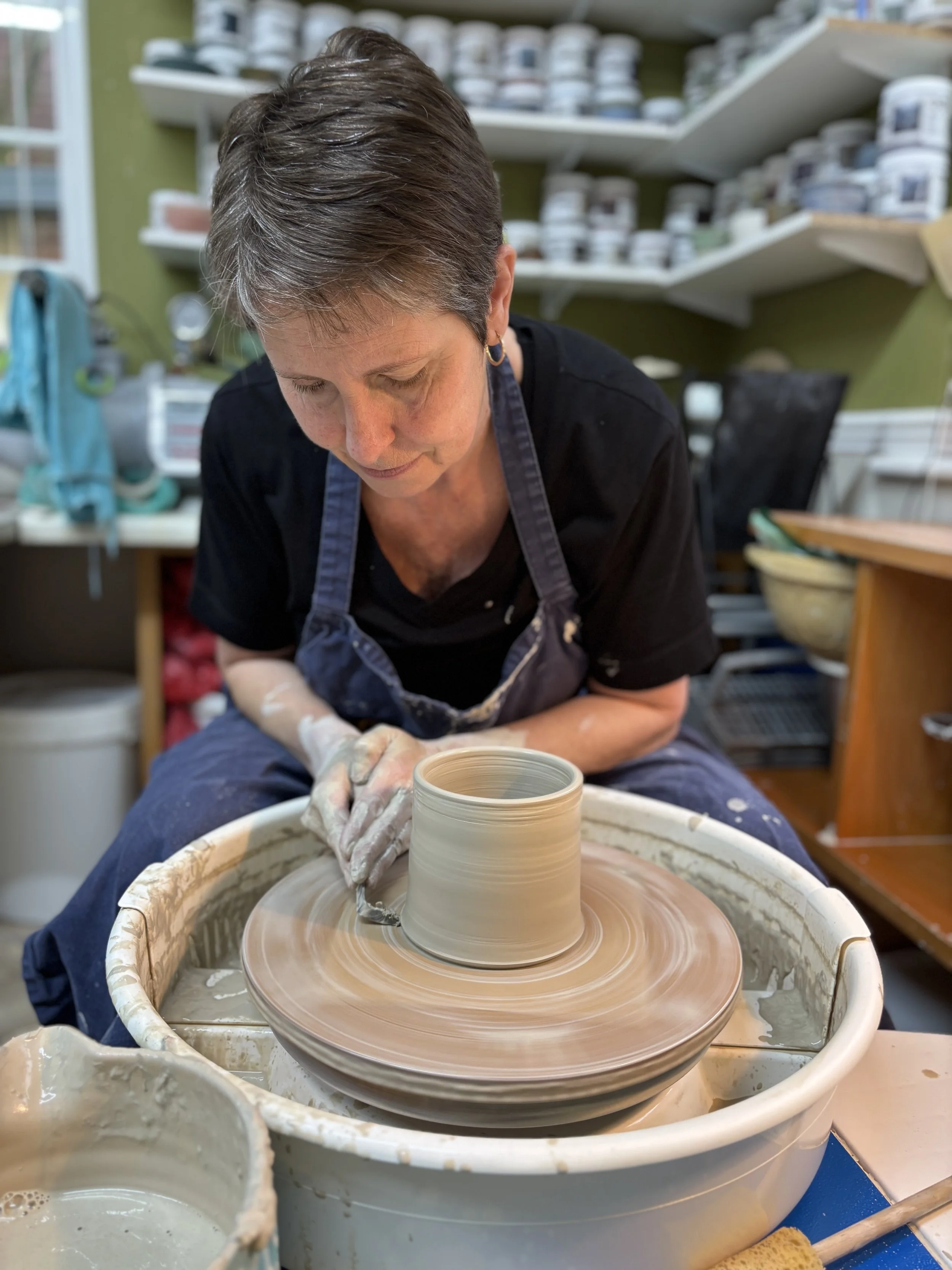   
 Karen & Michelle have returned for a 5 week course ... 
 