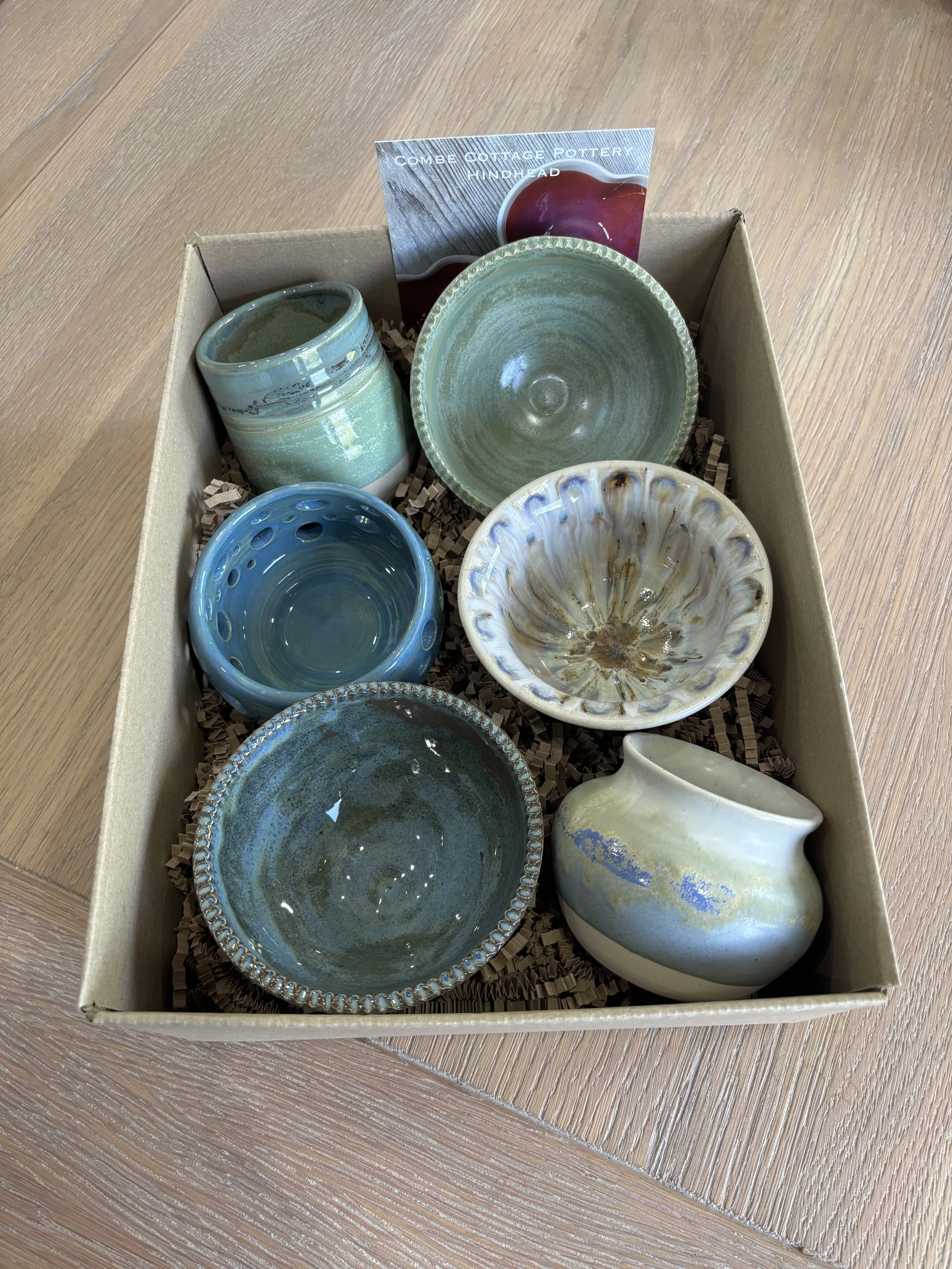   
 ... along with daughter Fleur's beautiful pieces! 
 