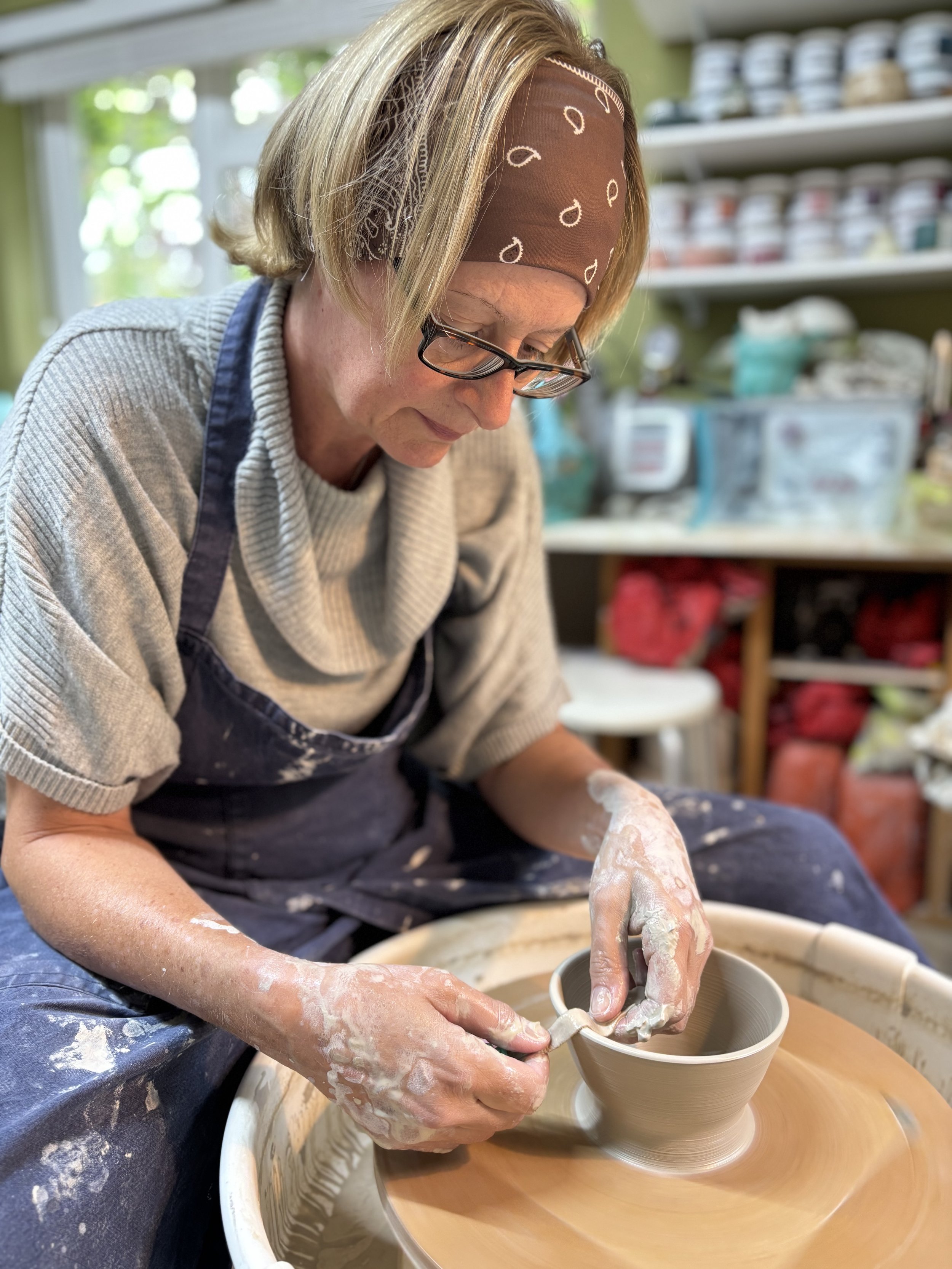   
 First week of a 5 week course for Sarah who made a great start! 
 
