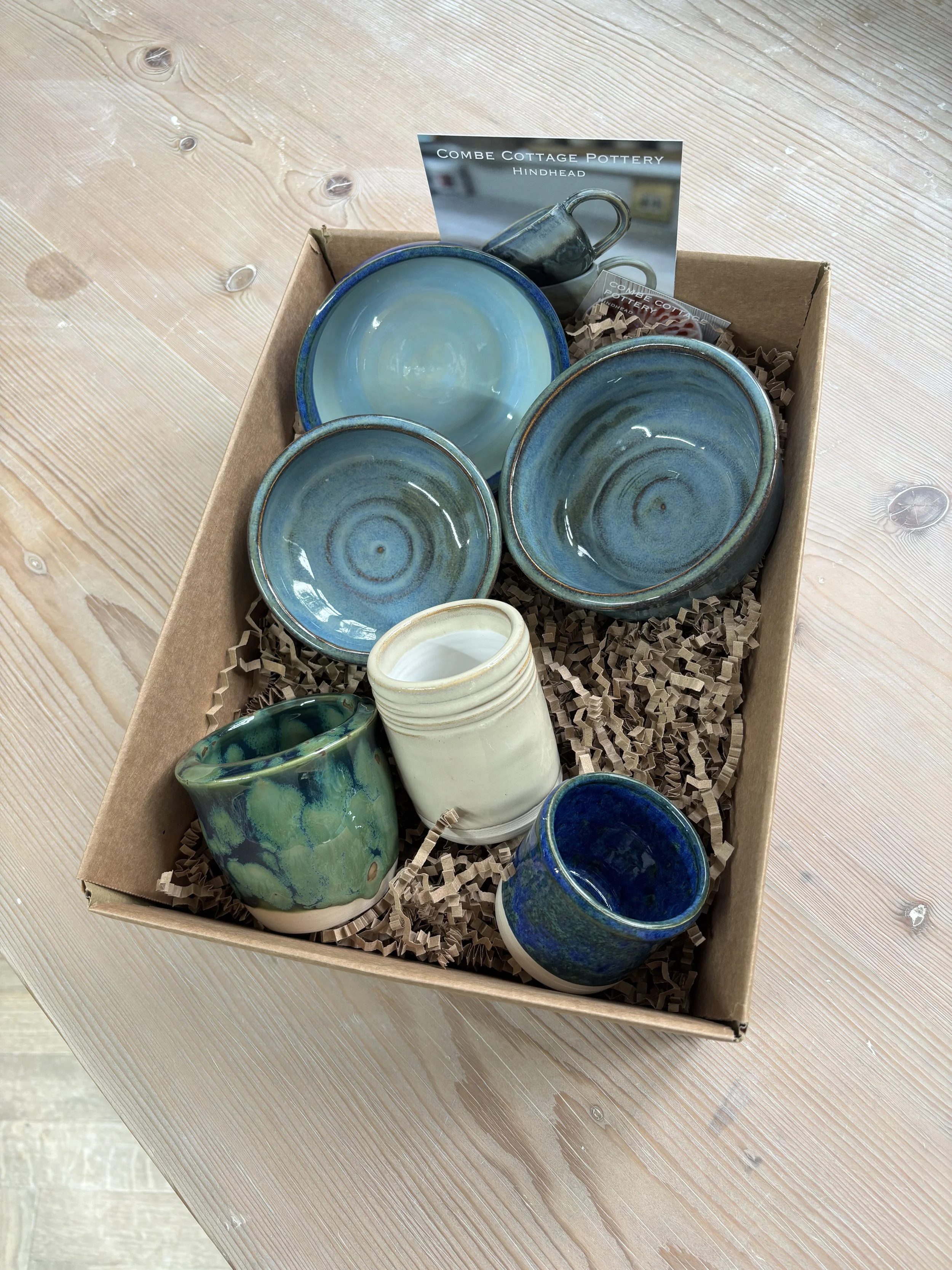   
 David & Lisa's beautiful glazed pieces! 
 