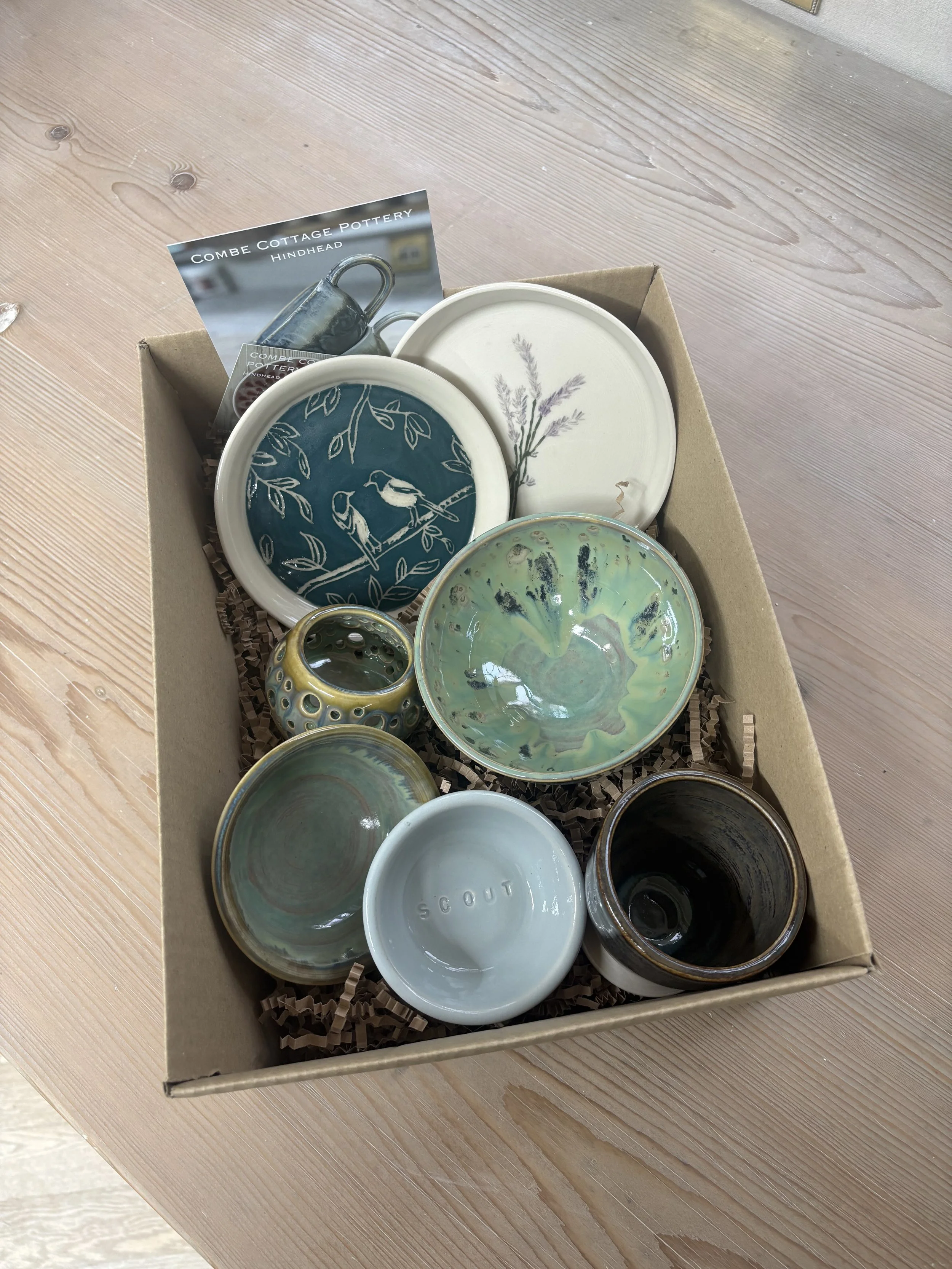   
 Lucianna's beautiful finished pieces! 
 