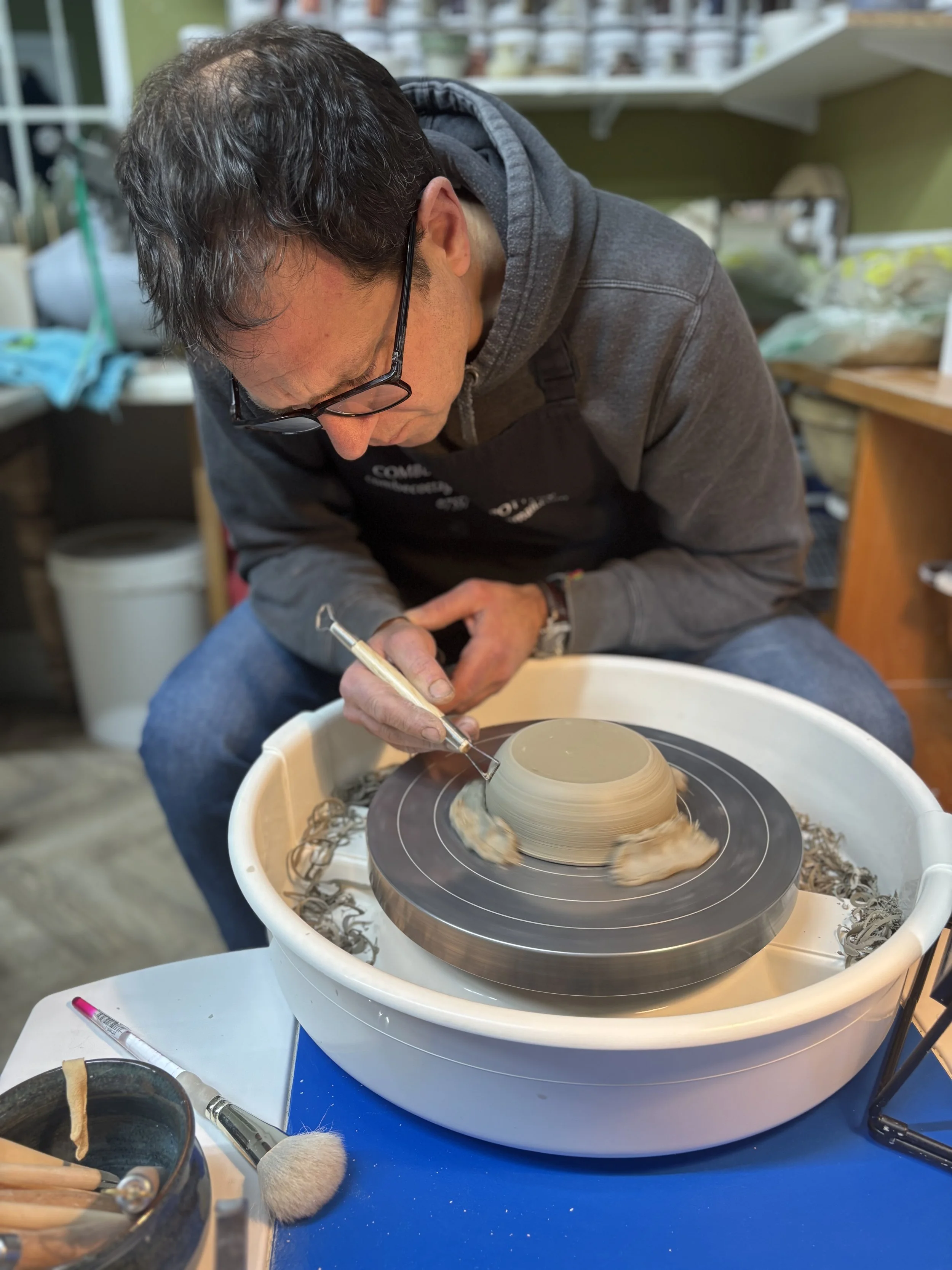   
 Trimming week for David... 
 