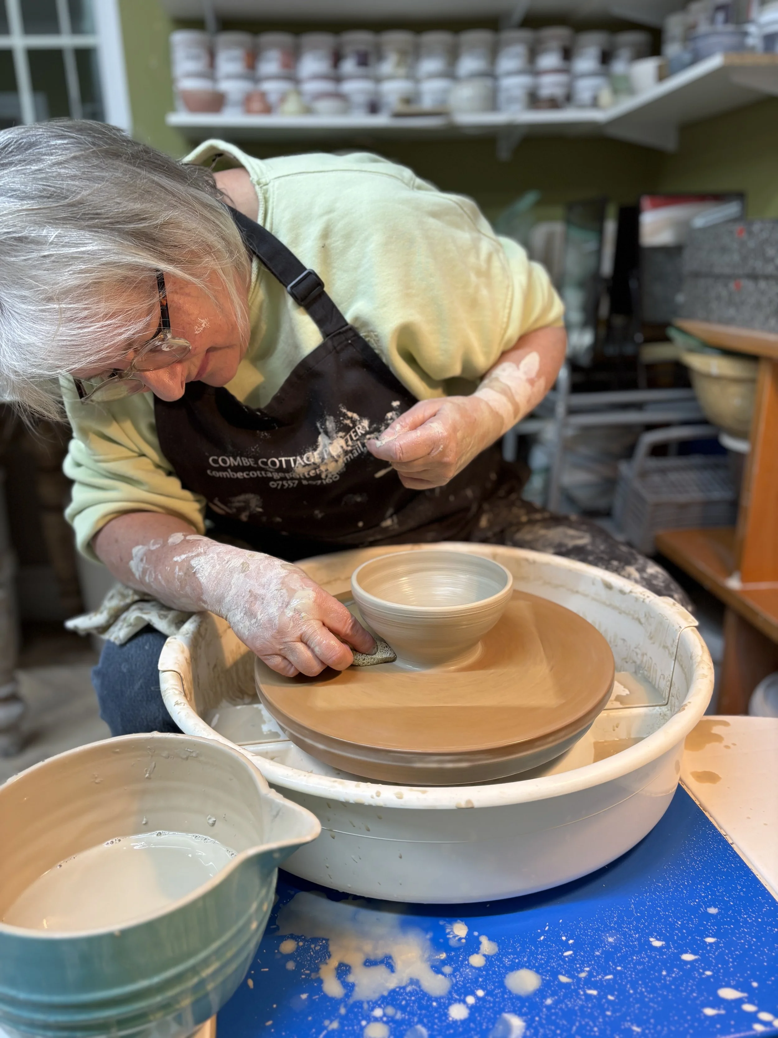   
 ... & Kate at the start of their 5 week course!  
 