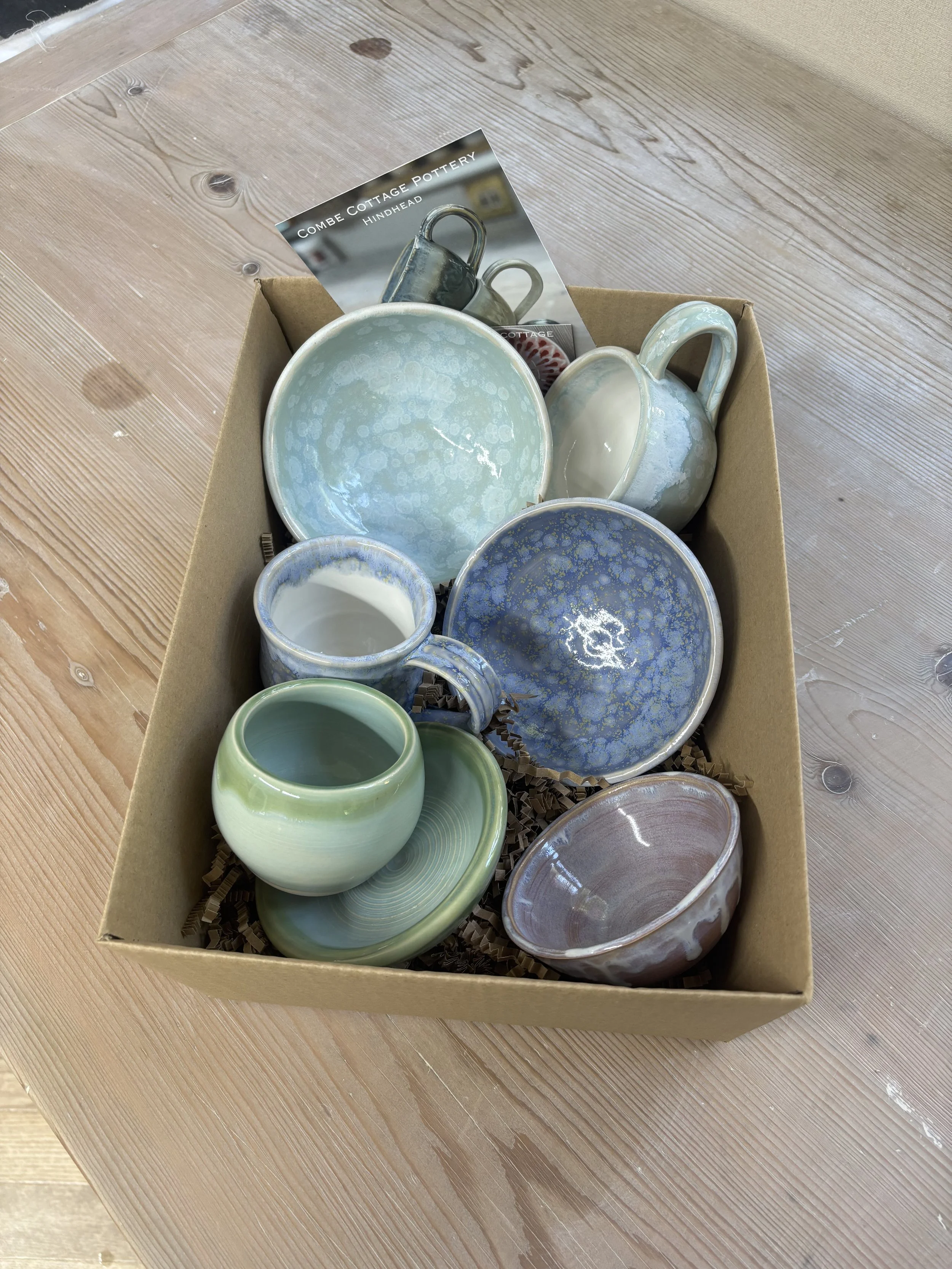 The beautiful results of Leanne's 5 week course - a super collection of pieces!