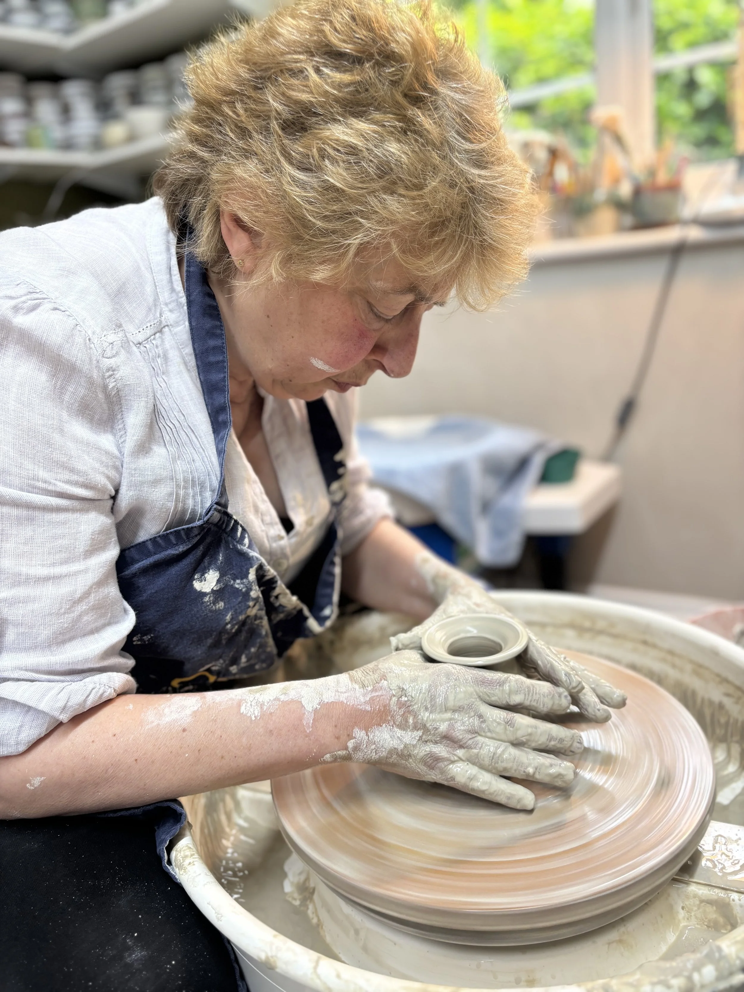   
 ... & Helen on their 5 week course! 
 