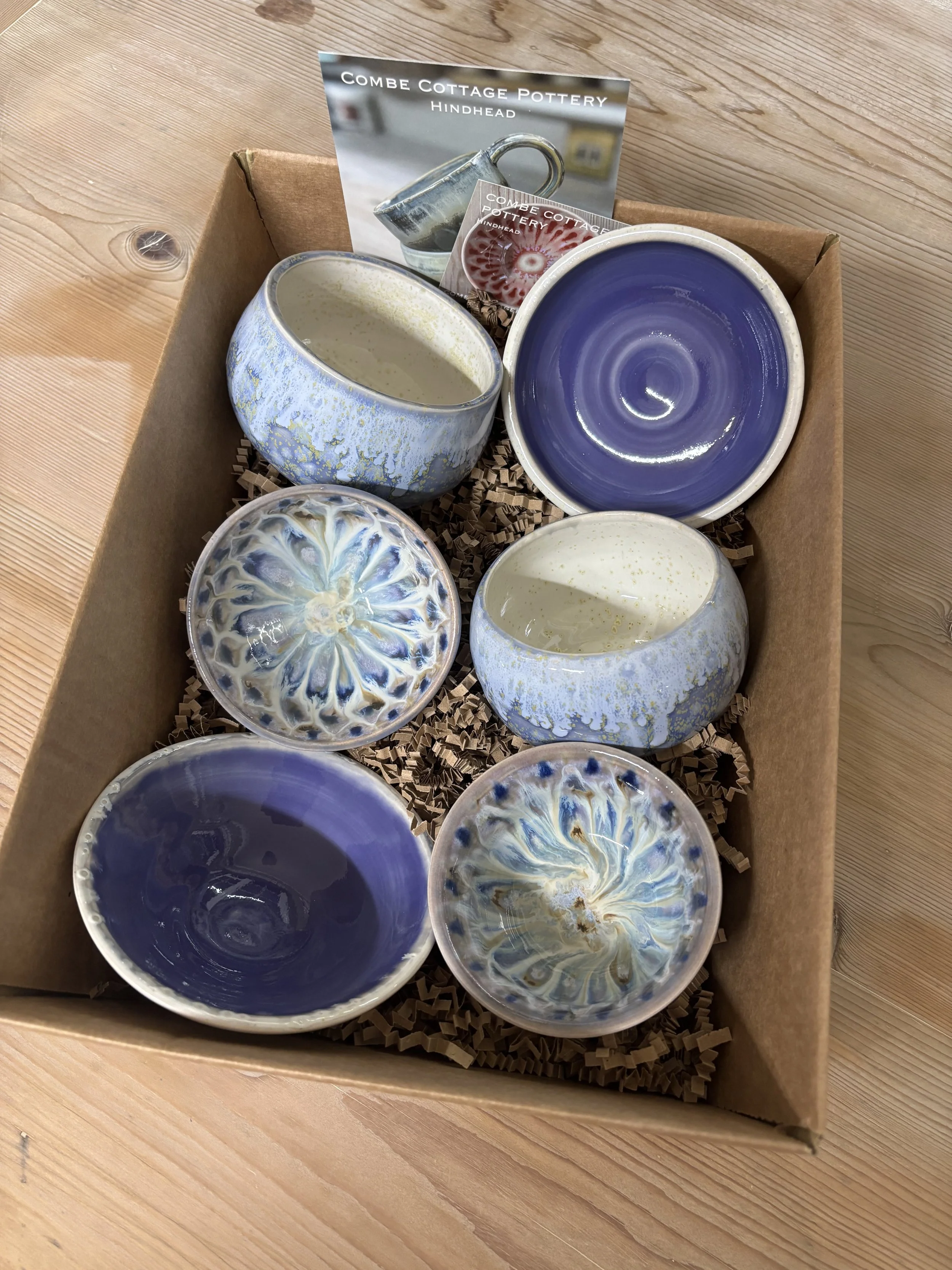   
 Tanya & Maneet's stunning set of coordinated pieces at the end of their 'Throw, Turn & Glaze Experience'!h4 
 