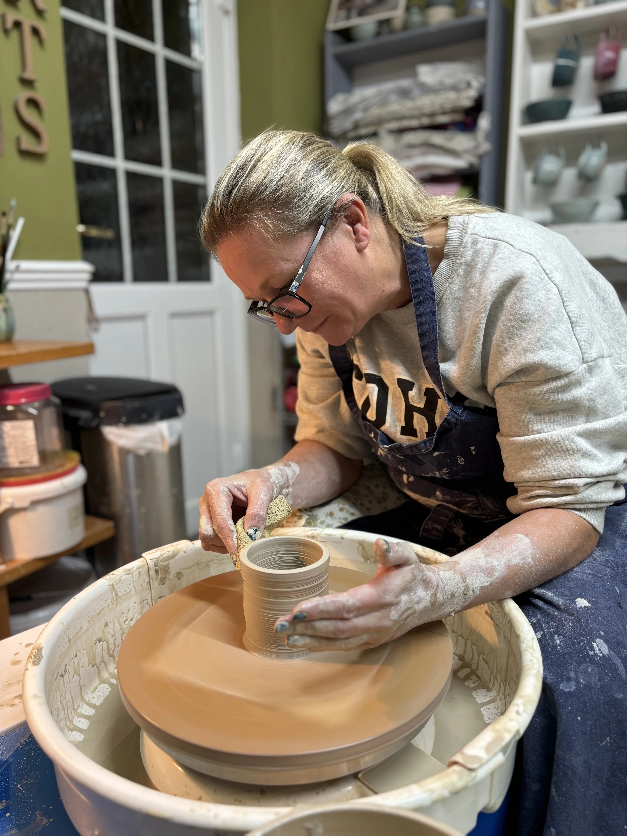   
 ... & Lisa on their 5 week course!  
 