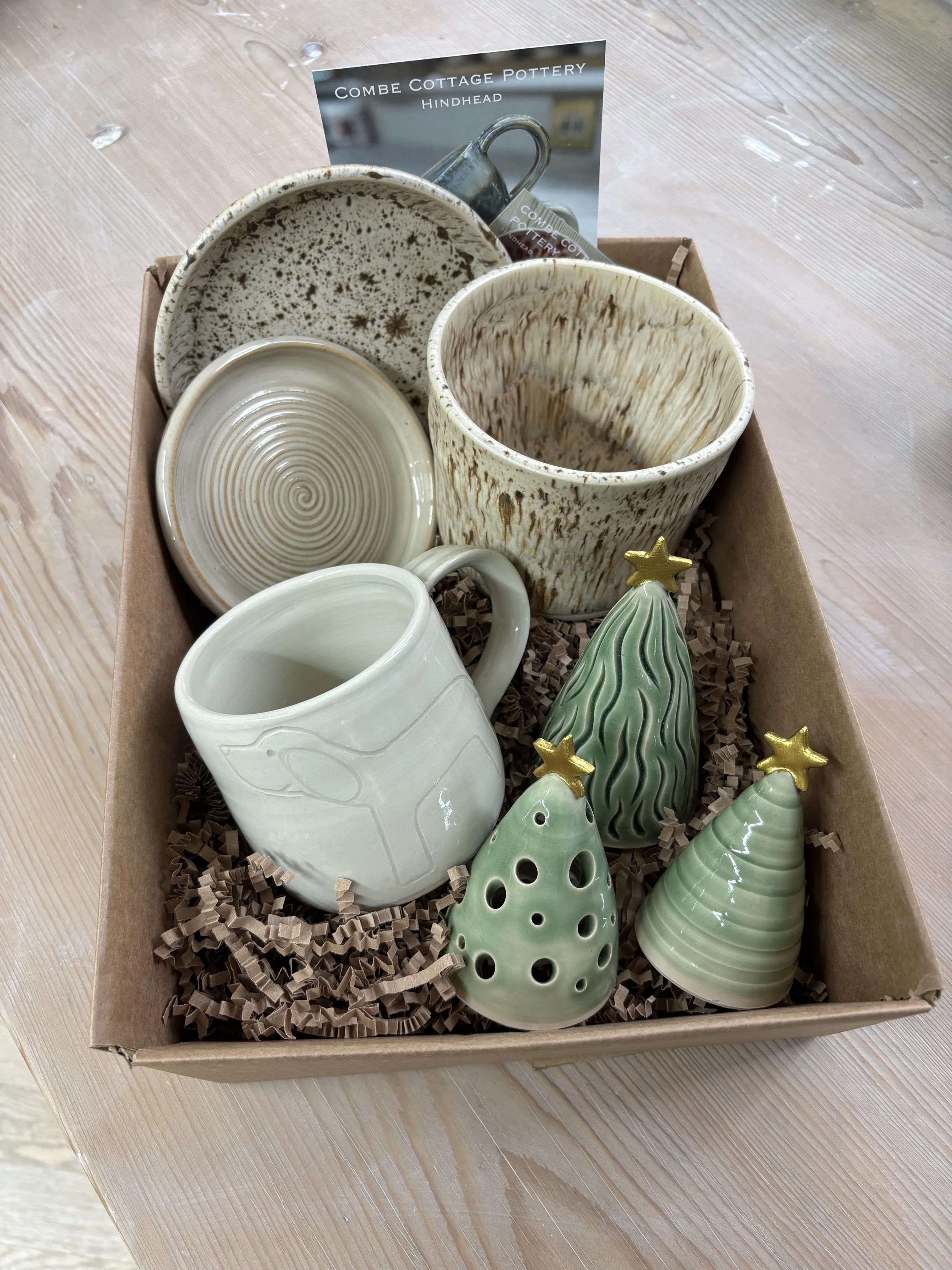   
 Karen's super glazed pieces!   
 