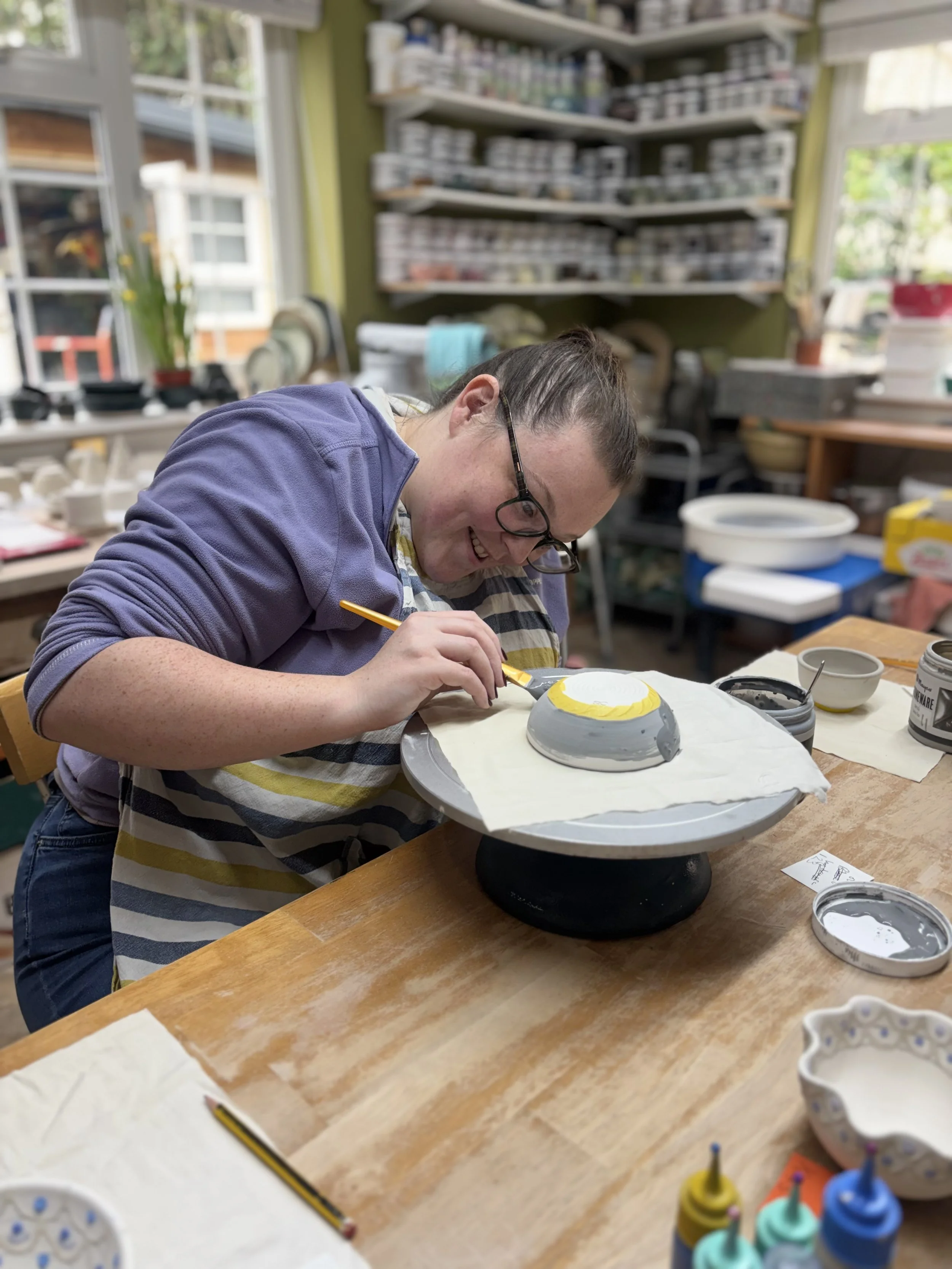   
 ... following their 'Throwing Experience'! 
 