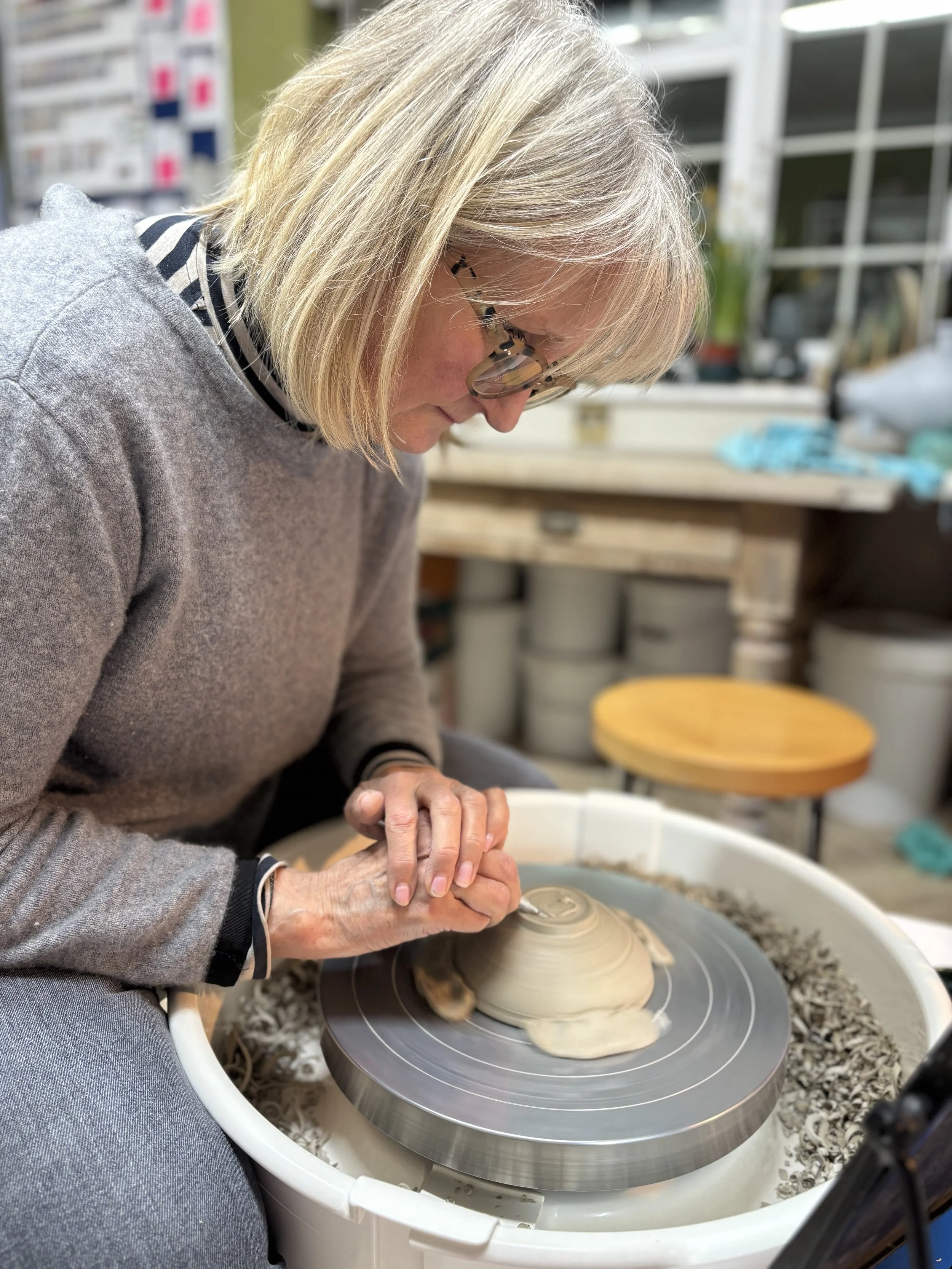   
 ... & Anna on their 5 week course! 
 