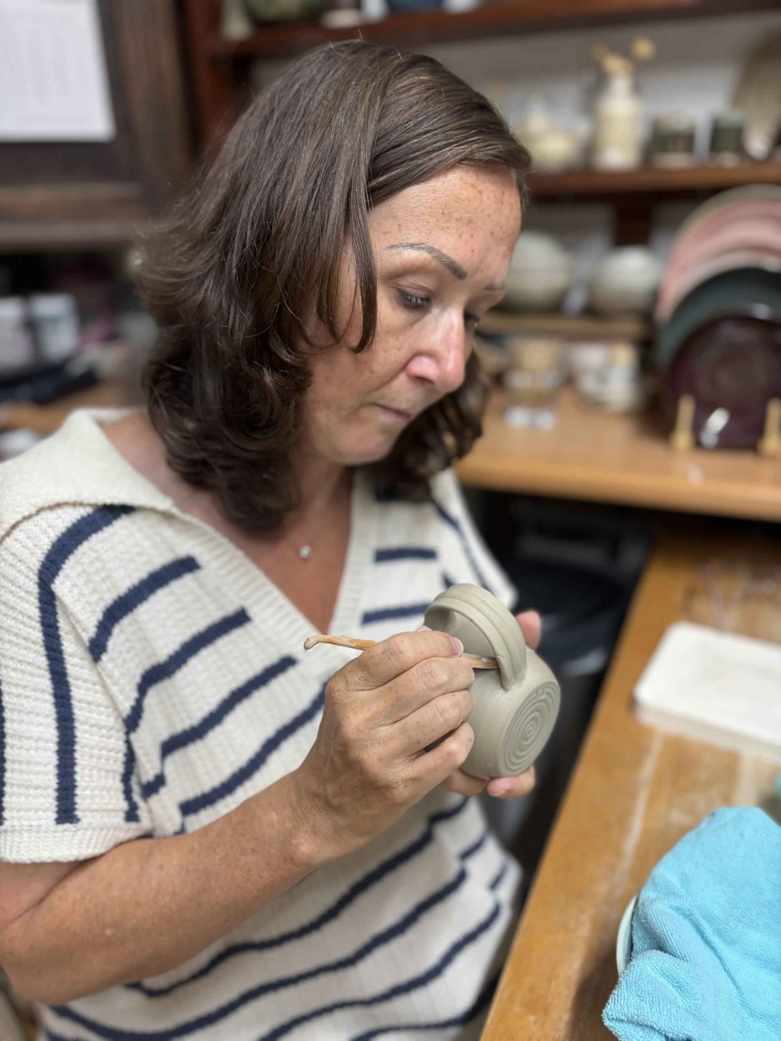   
 Turning & Adding handles this week for Natalie ... 
 