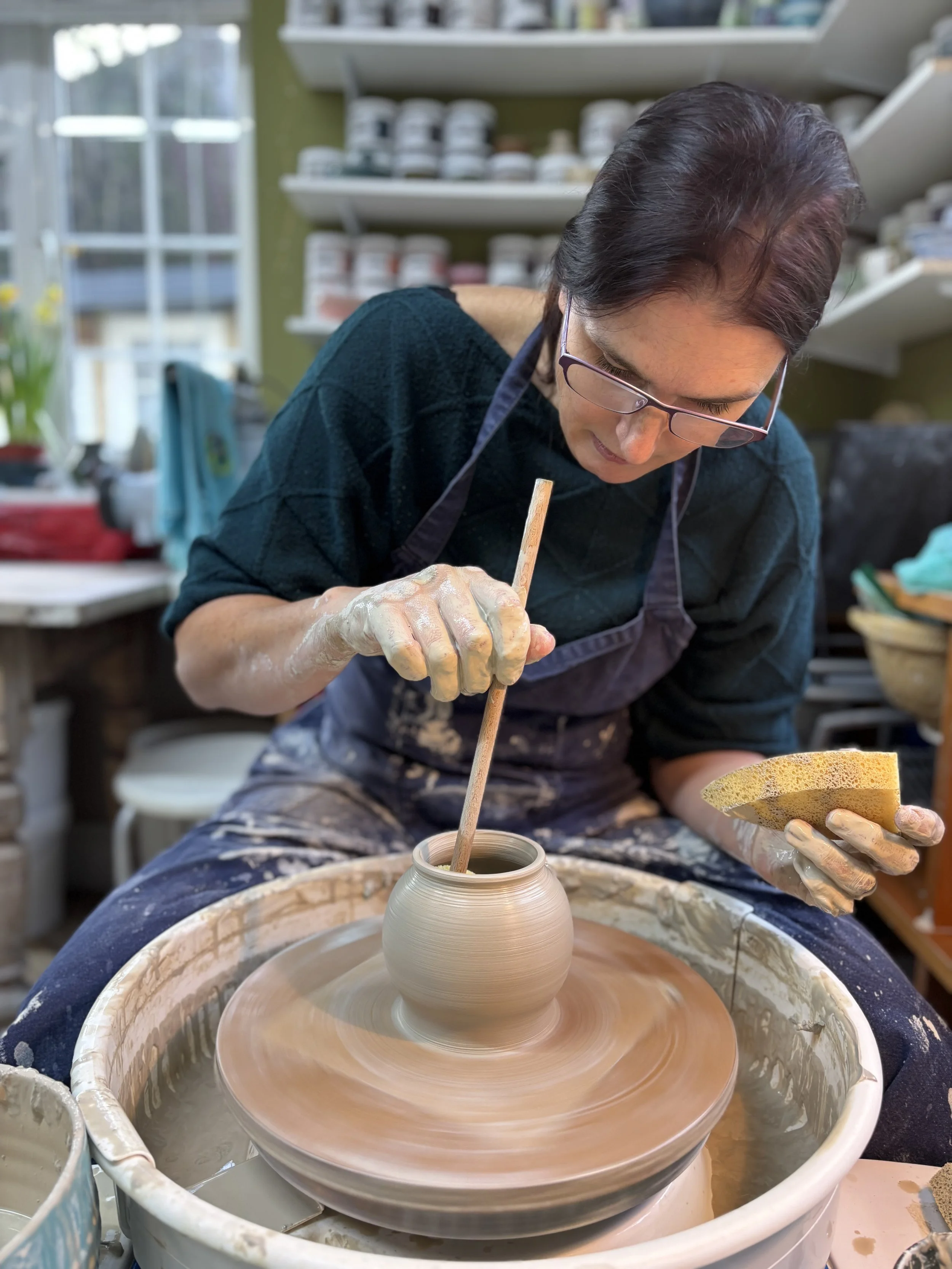   
 Rowena has returned for another 5 week course! 
 