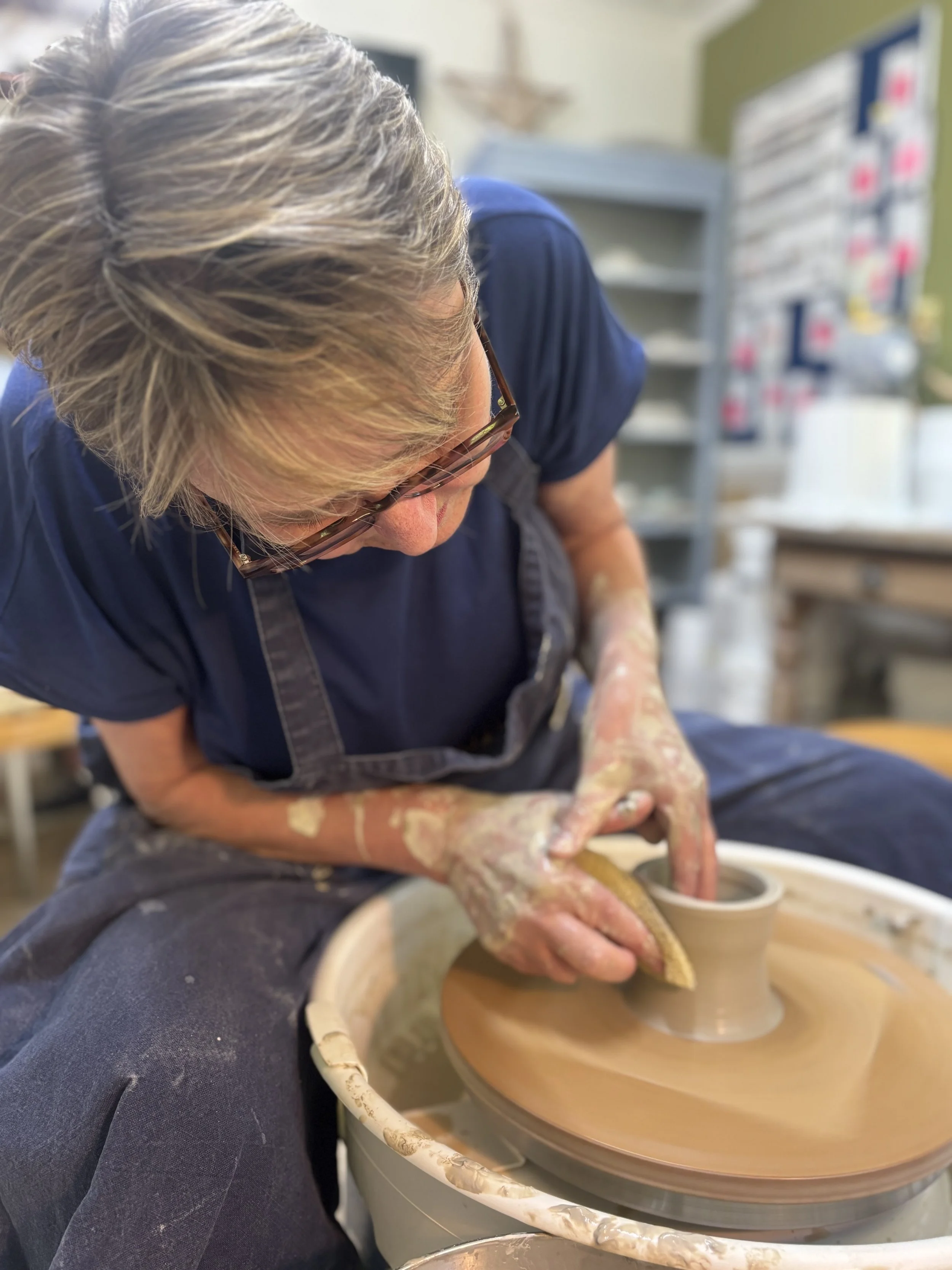 Fabulous Family pottery session for Liz on her birthday ...