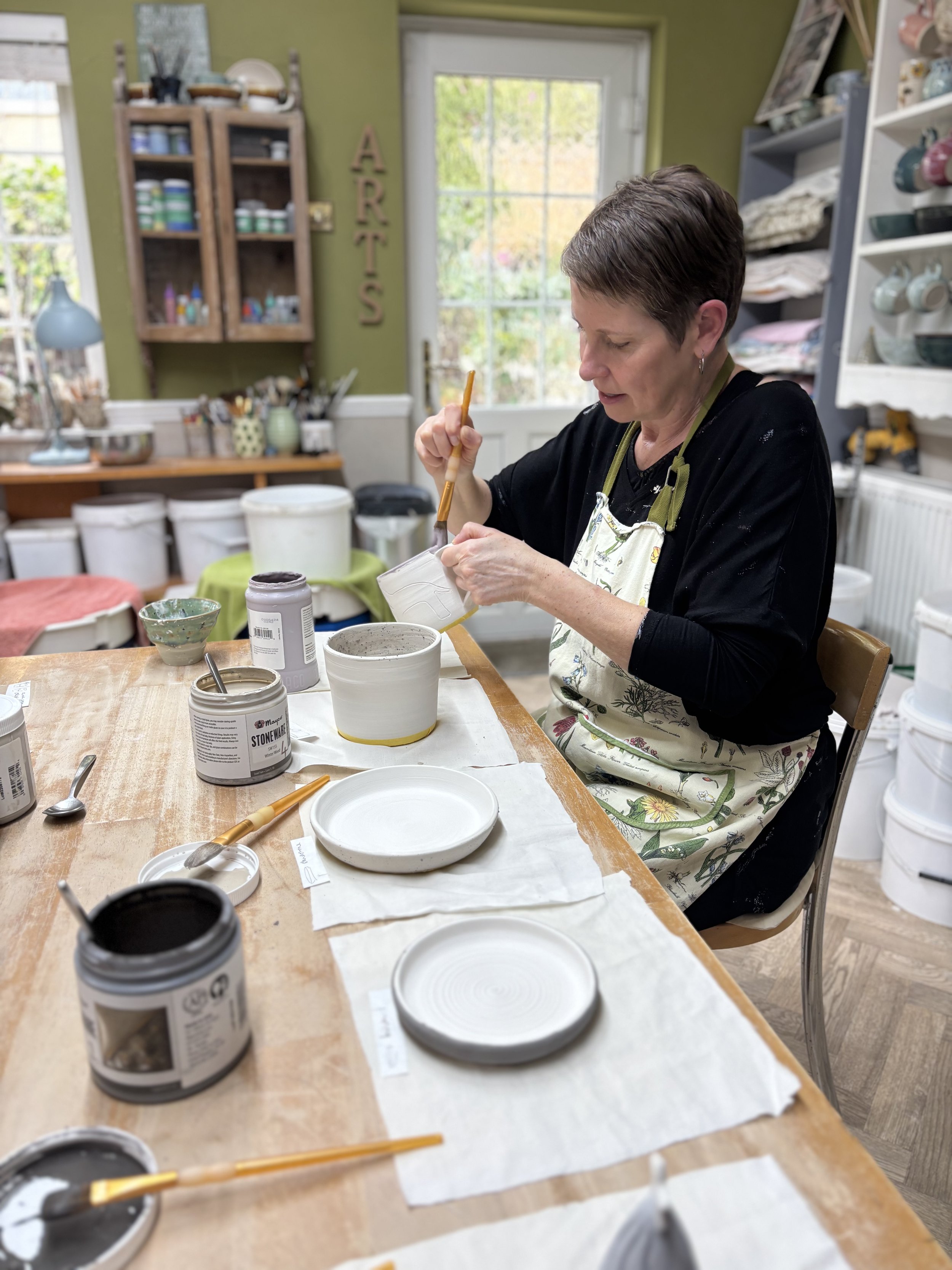   
 ... & Karen at the end of their 5 week course! 
 