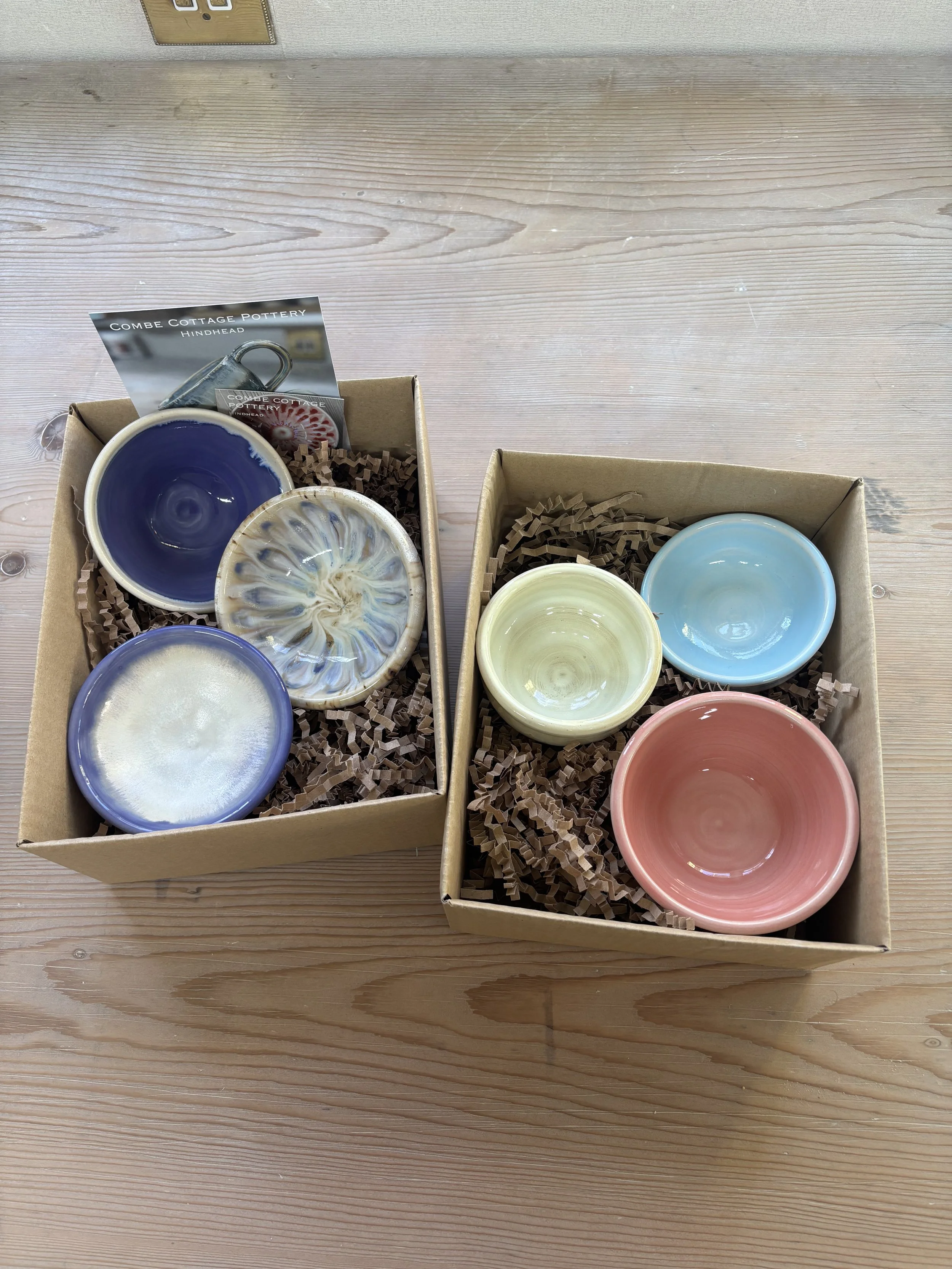   
 ...along with Claire & Grace following their 'throwing experience together- fabulous results! 
 