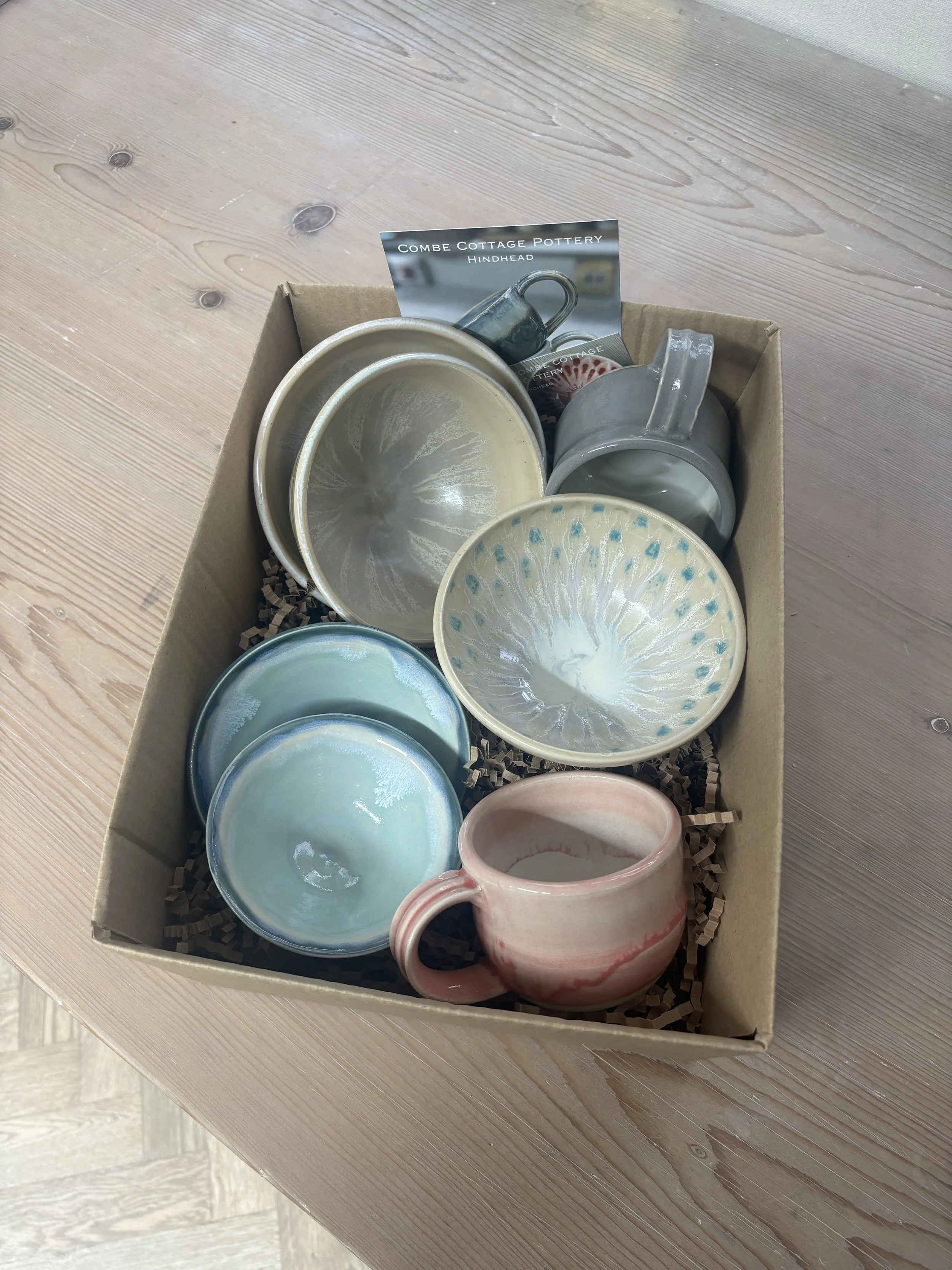   
 Kirsty's beautiful collection of pieces created on her first 5 week course! 
 