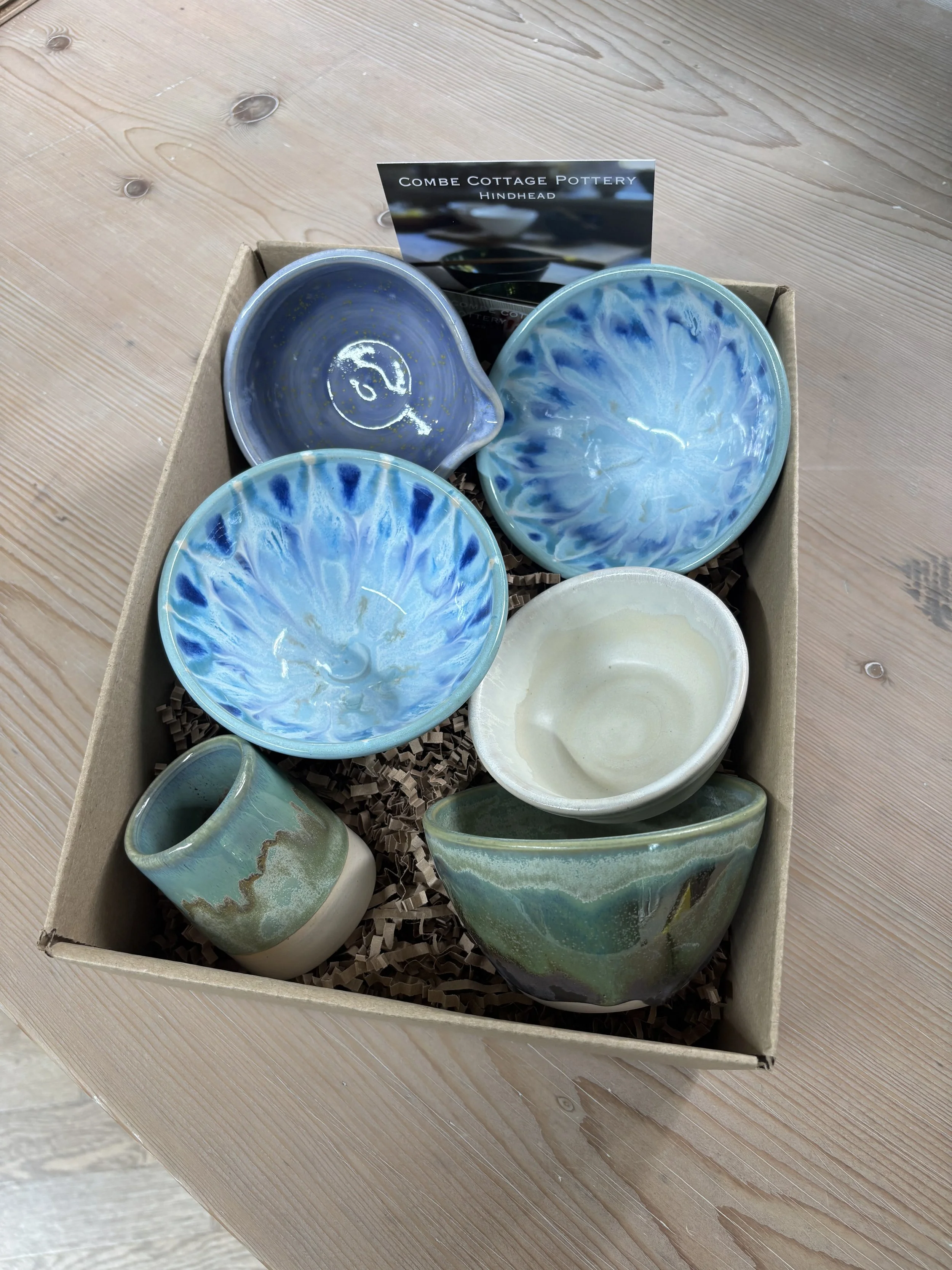   
 Gem & Matt's beautiful fired pieces! 
 