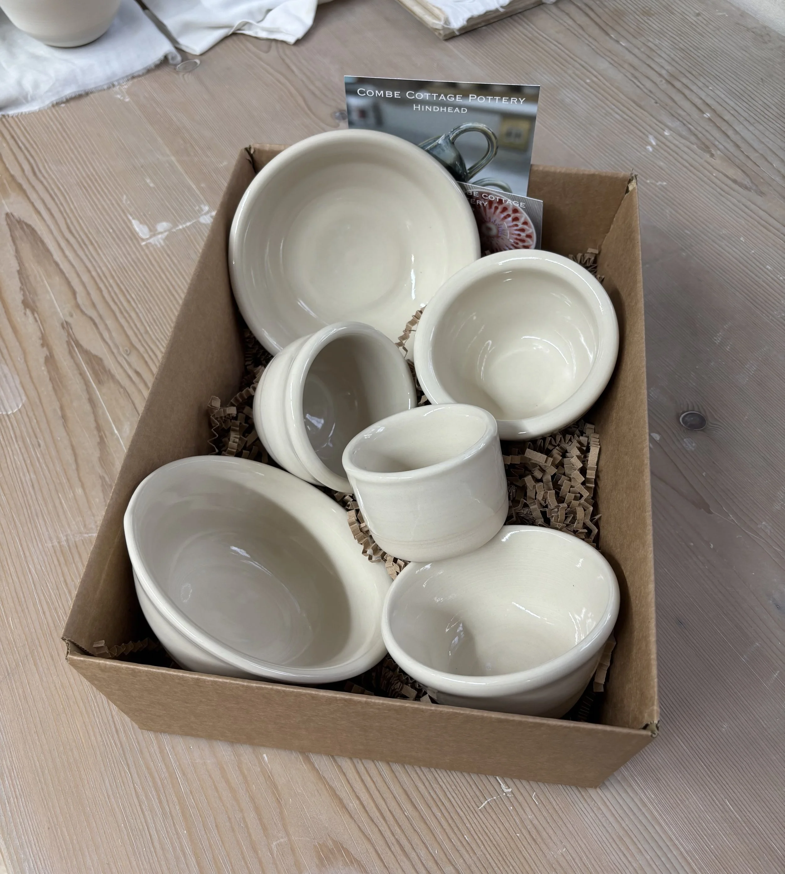   
 The beautiful pieces made by Jason & Helen's on their 'Throwing Experience'!  
 