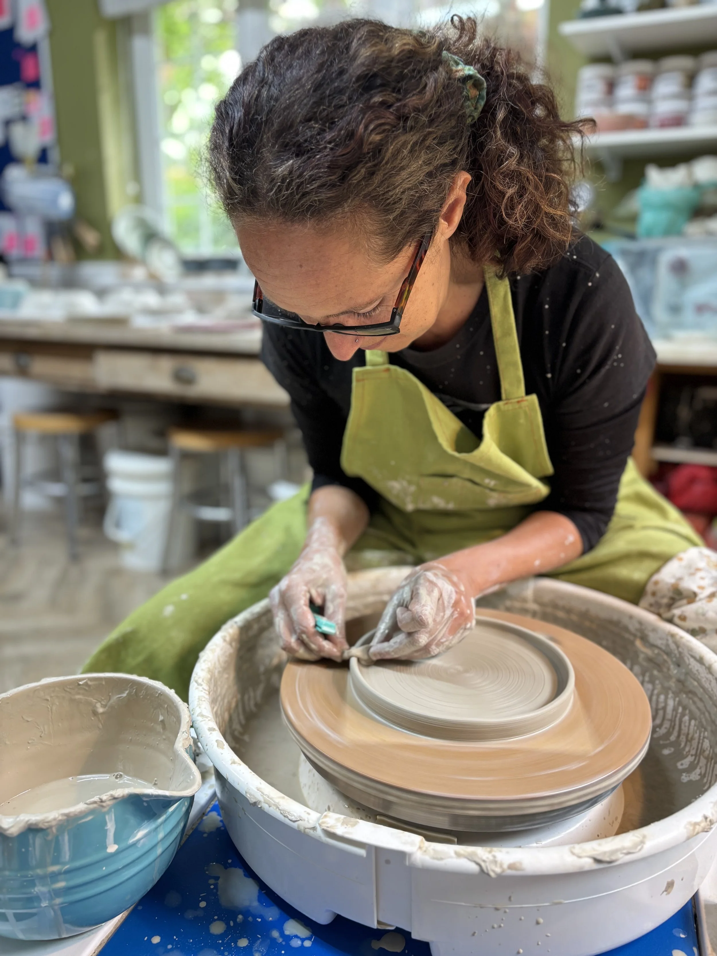   
 Miryam has been throwing plates!  
 