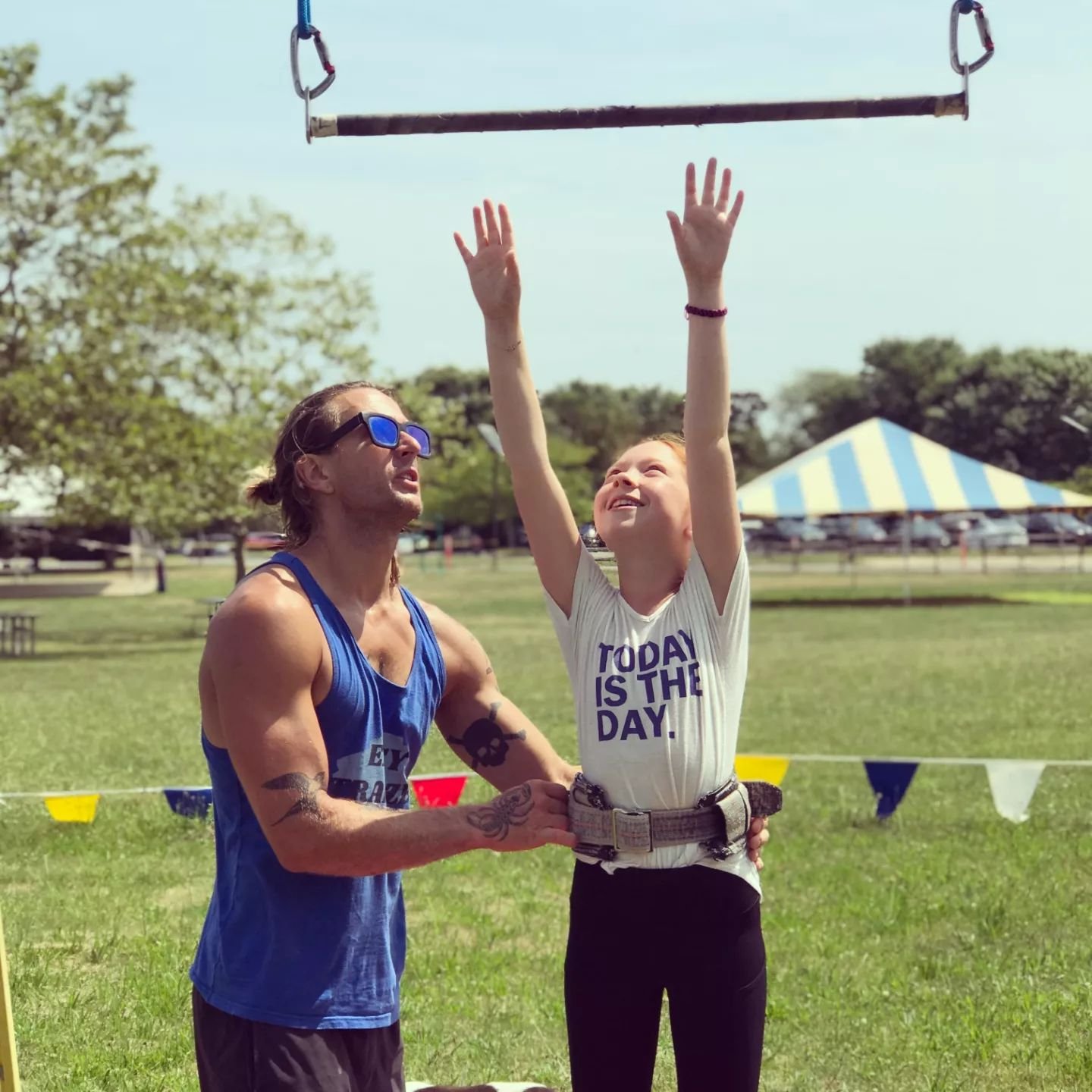 Today is the day you can learn to fly! Join us on the #trapeze and experience the greatest thrill of your #summer 🎪
.
.
.
.
.
And there are just a few spaces left in our August workshop, so sign up now and see how much you can learn!

#bridgehampton