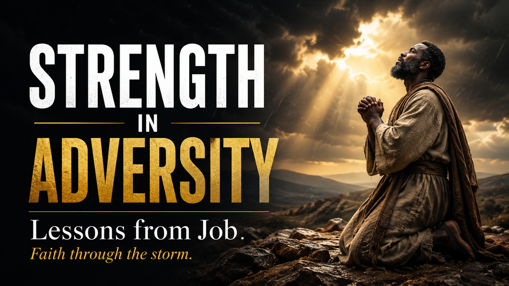 Drawing Strength from Adversity: A Deep Dive into the Inspirational Journey of Job