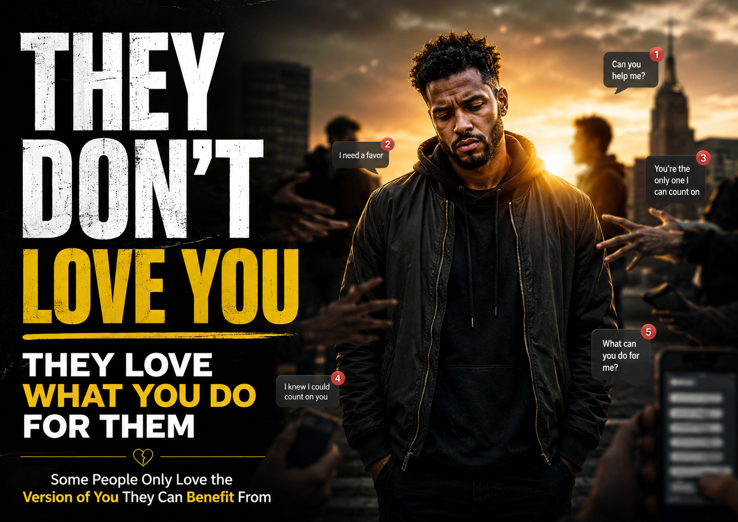 Some People Only Love the Version of You They Can Benefit From