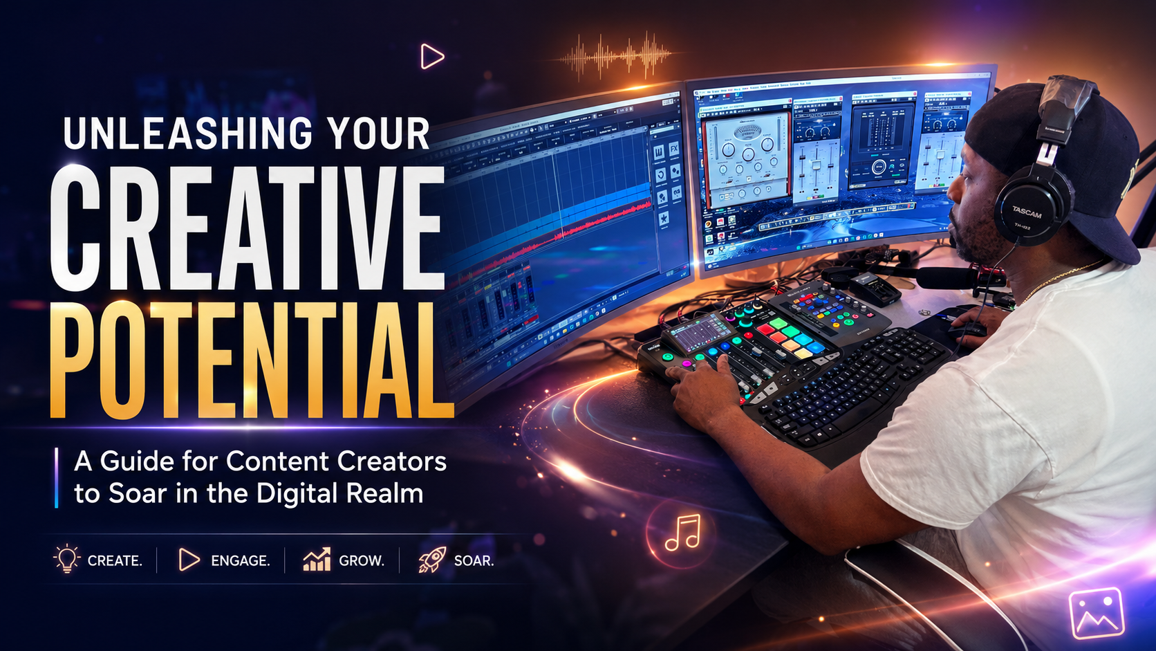 Unleashing Your Creative Potential: A Guide for Content Creators to Soar in the Digital Realm